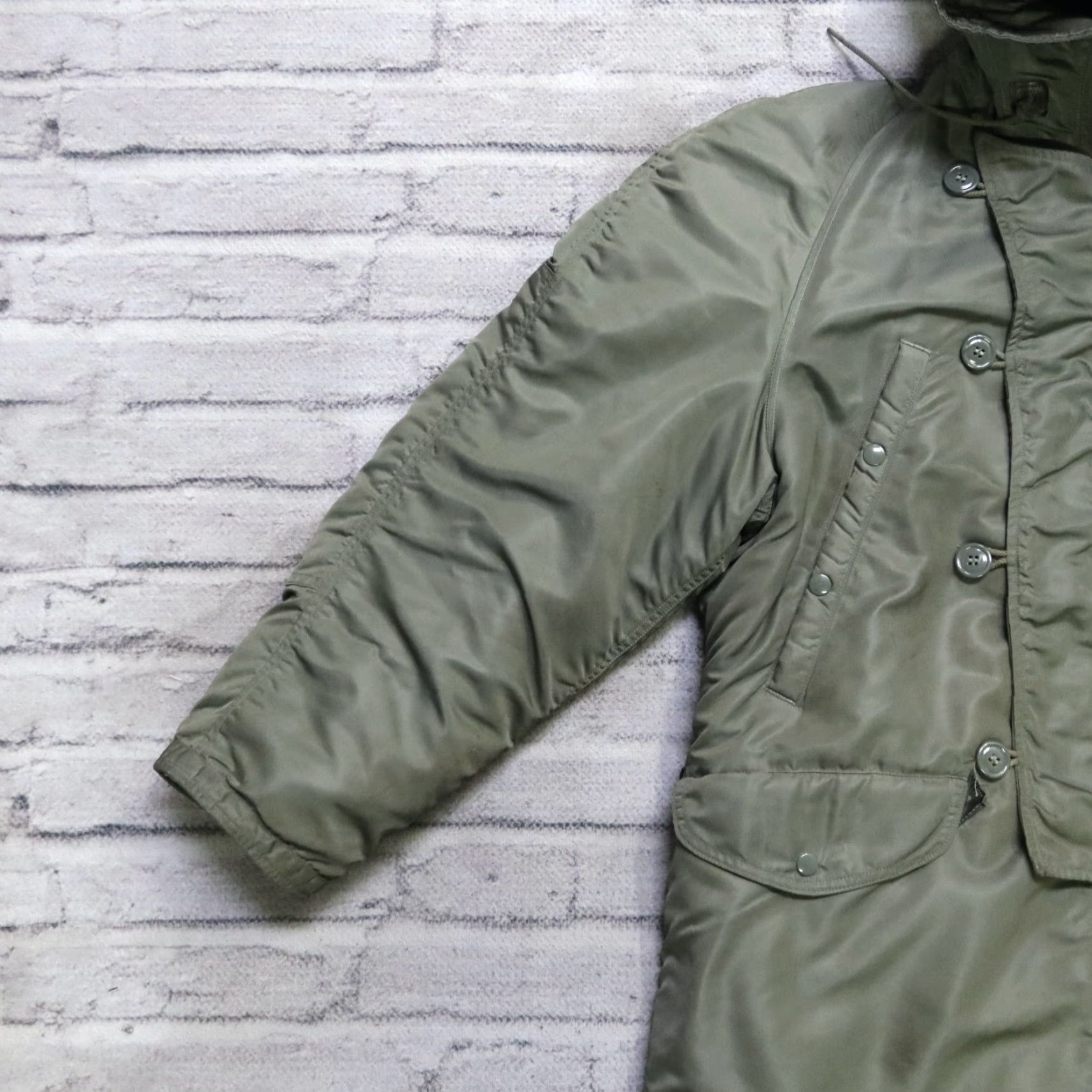 Vintage Vintage 60s USAF US Air Force N-3B Parka Flight Jacket Men M Green Jacket Size US M / EU 48-50 / 2 - 4 Thumbnail