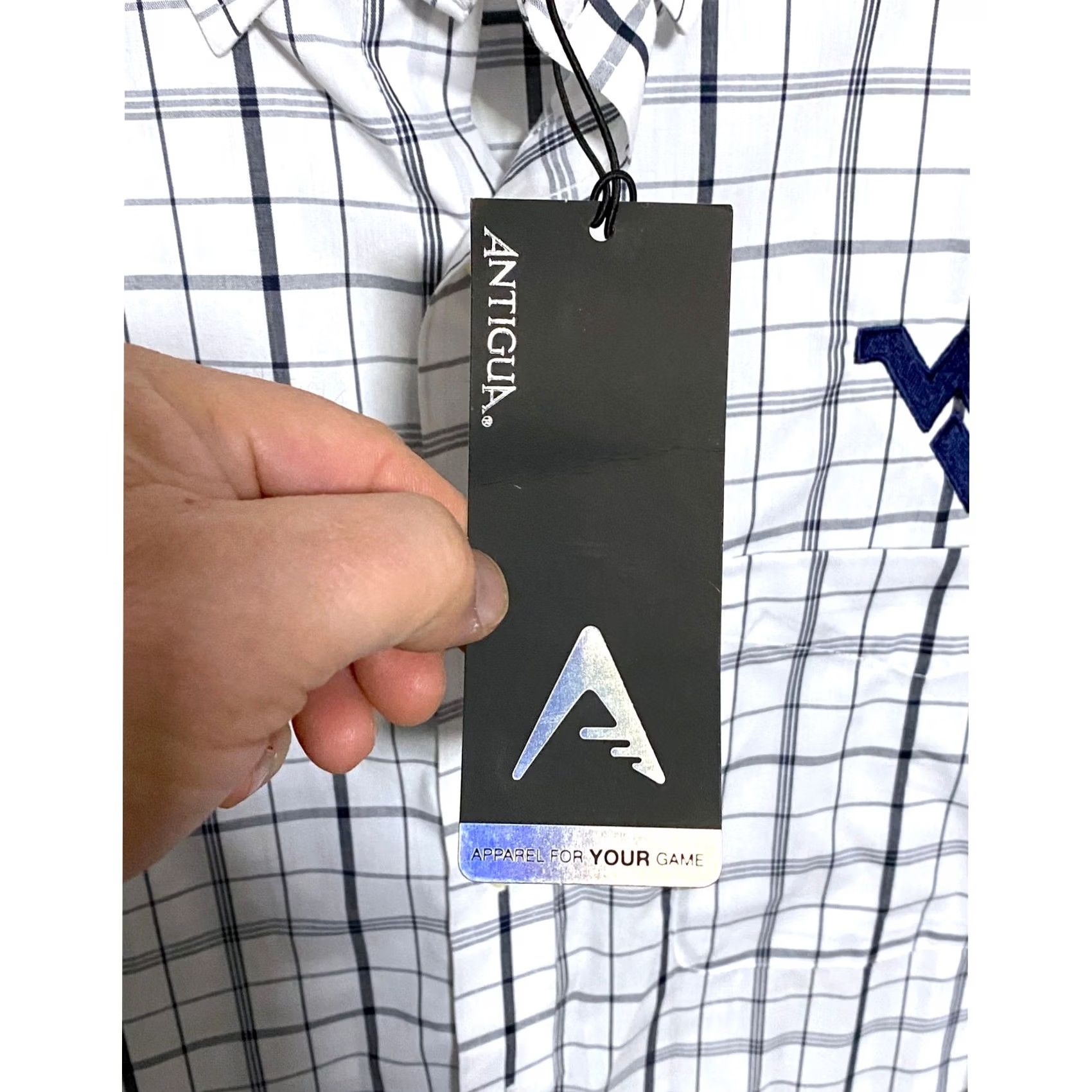 Vintage VINTAGE Antigua West Virginia Mountaineers Plaid Button Shirt Mens M Preppy Classic NWT Size US M / EU 48-50 / 2 - 6 Thumbnail