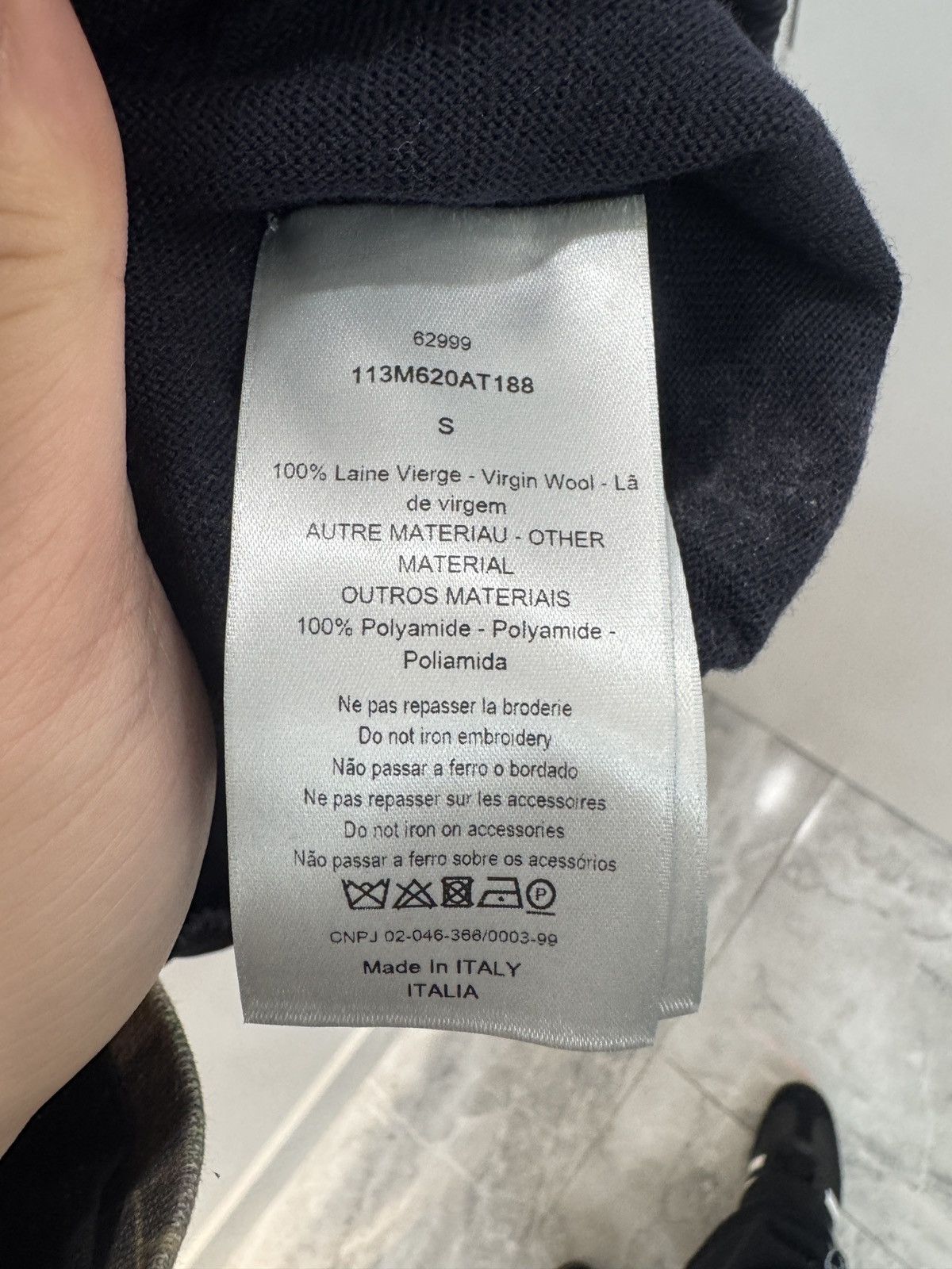 Dior Dior CD Purple WindBreaker Sweater Size US S / EU 44-46 / 1 - 6 Thumbnail
