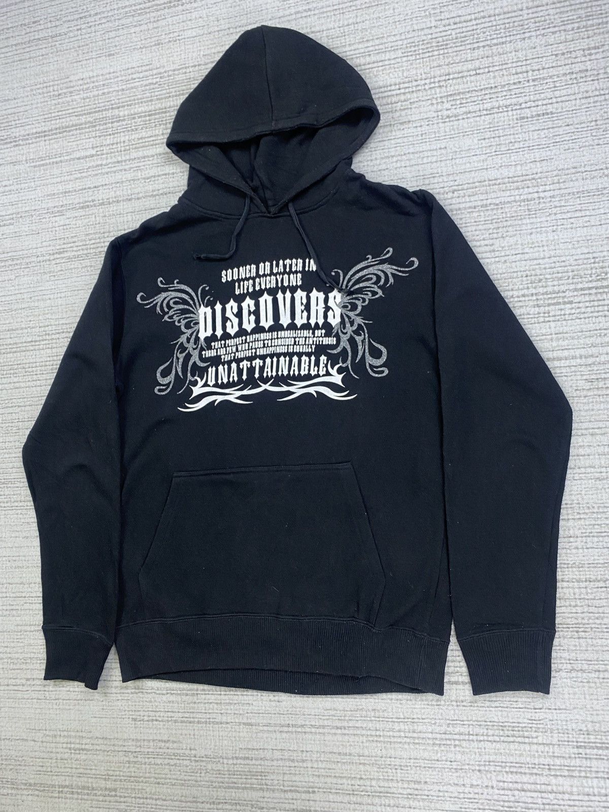 Japanese Brand × Vintage Vintage Rude Garret Poem Hoodie Jacket Size US M / EU 48-50 / 2 - 5 Thumbnail