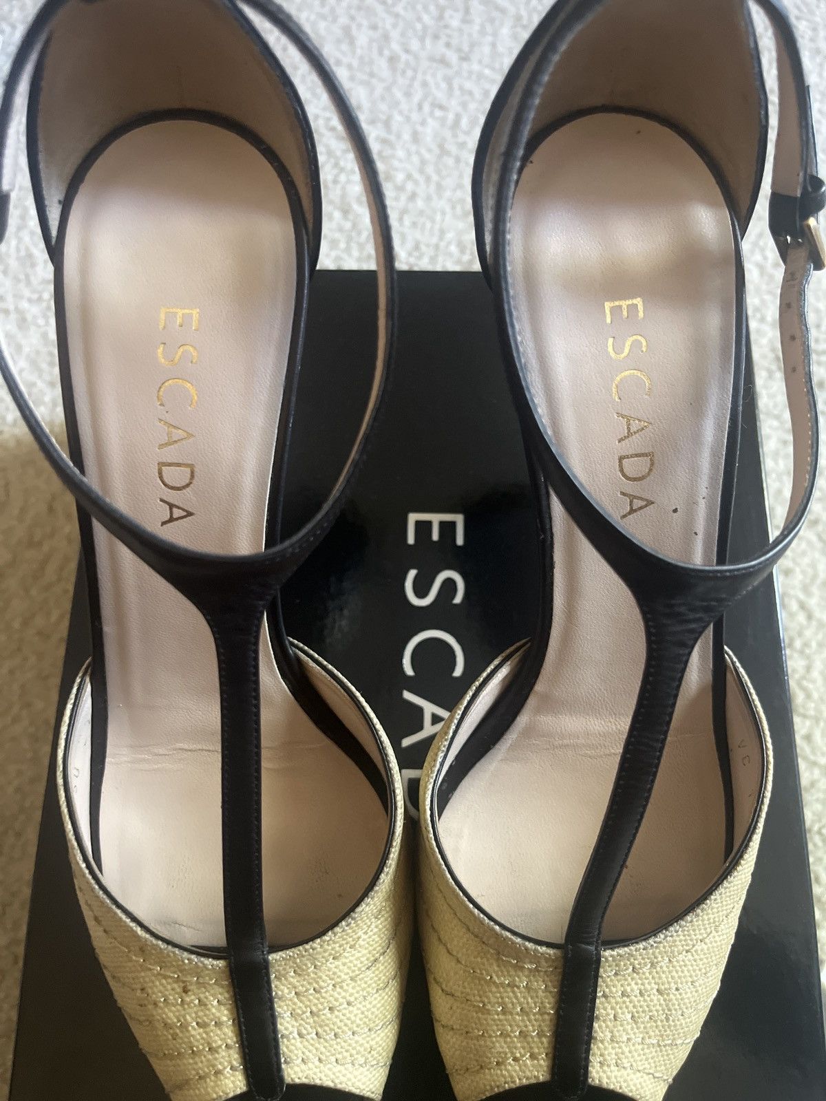 Escada Escada Spectato Sandal Size US 9 / IT 39 - 4 Thumbnail