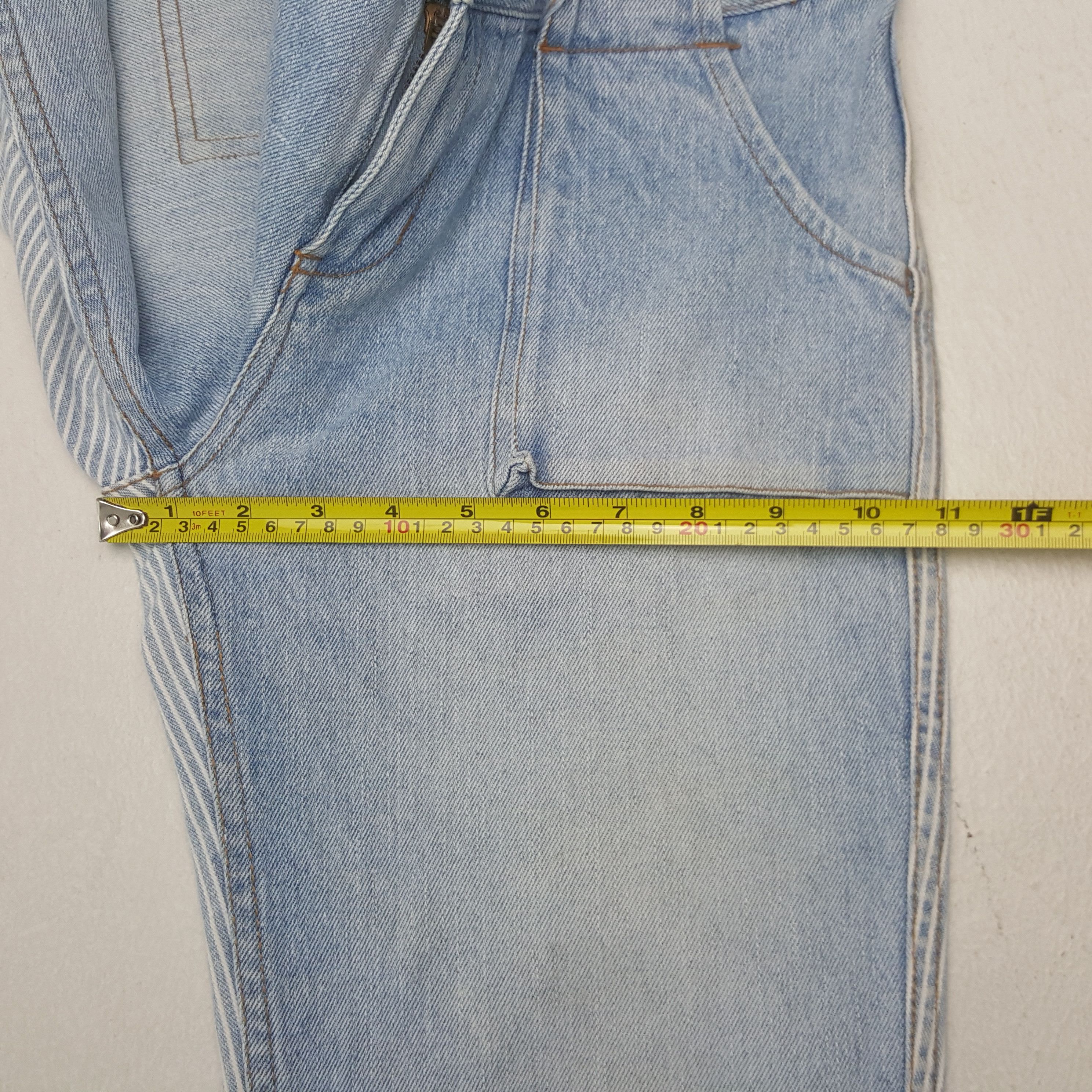 Japanese Brand Vintage Point Rare Style Japanese Denim Jeans RR30 Size 29" - 12 Thumbnail