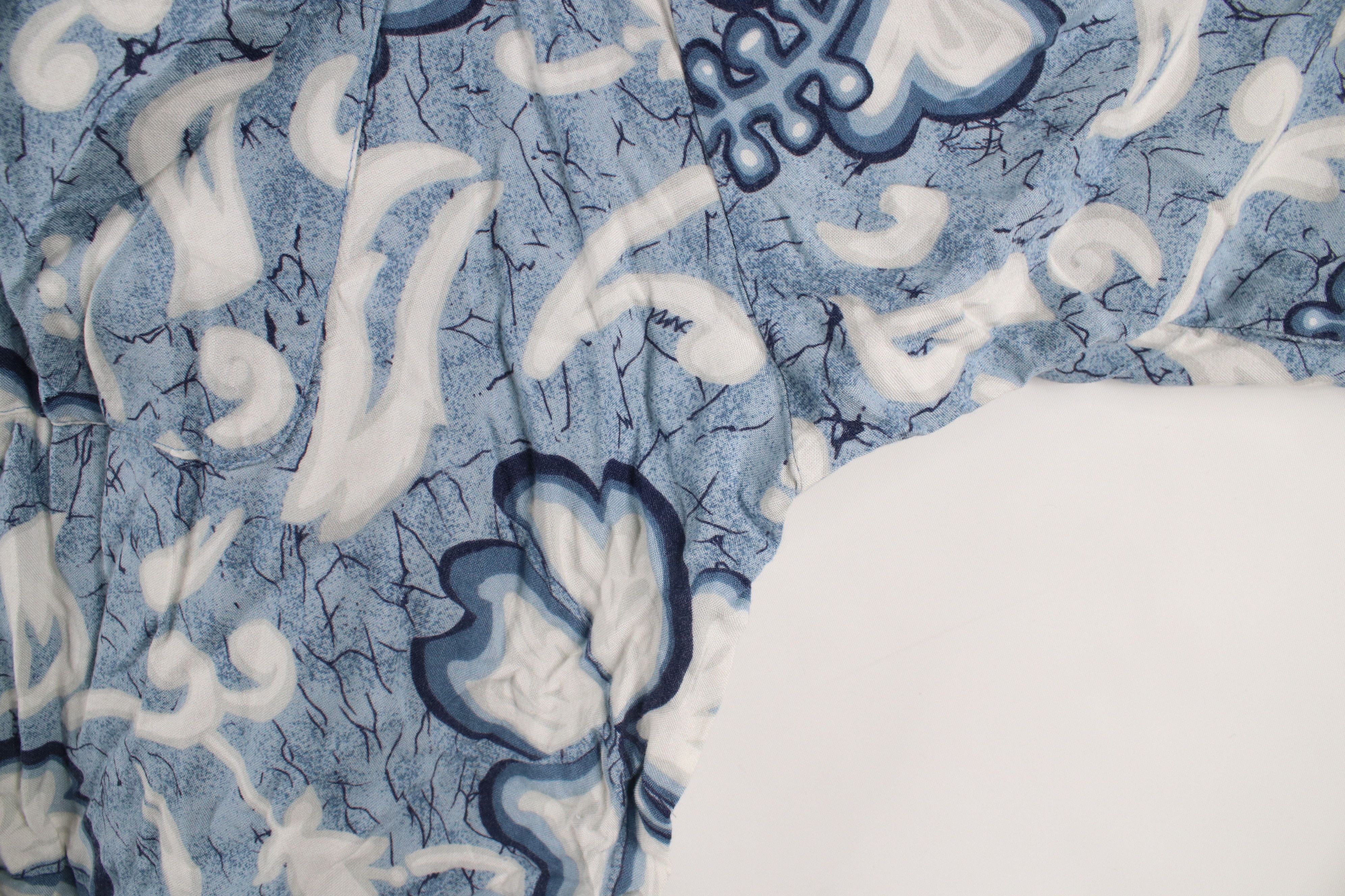 Vintage Vintage 90s Streetwear Flower Hawaiian Luau Button Shirt Size US XL / EU 56 / 4 - 7 Thumbnail
