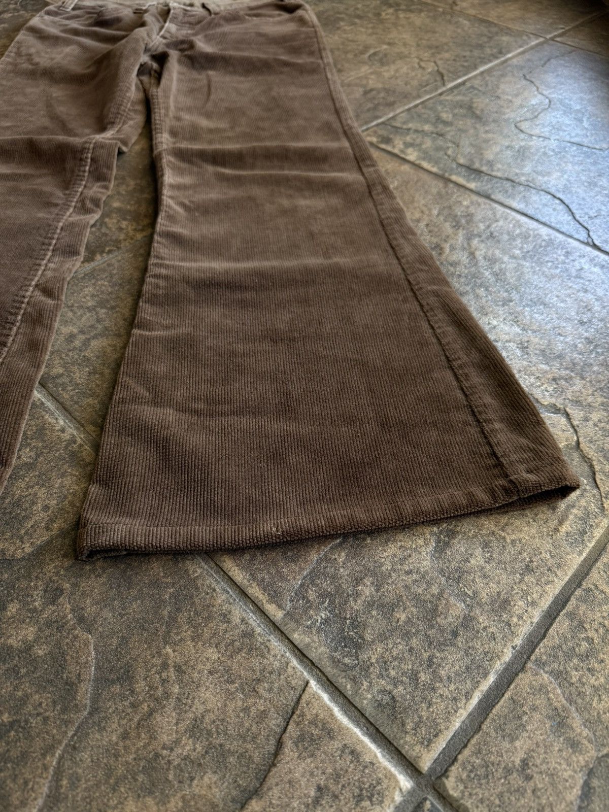 Levi's Vintage Clothing Brown Corduroy Bootcut Levi’s Pants Size US 31 - 2 Thumbnail