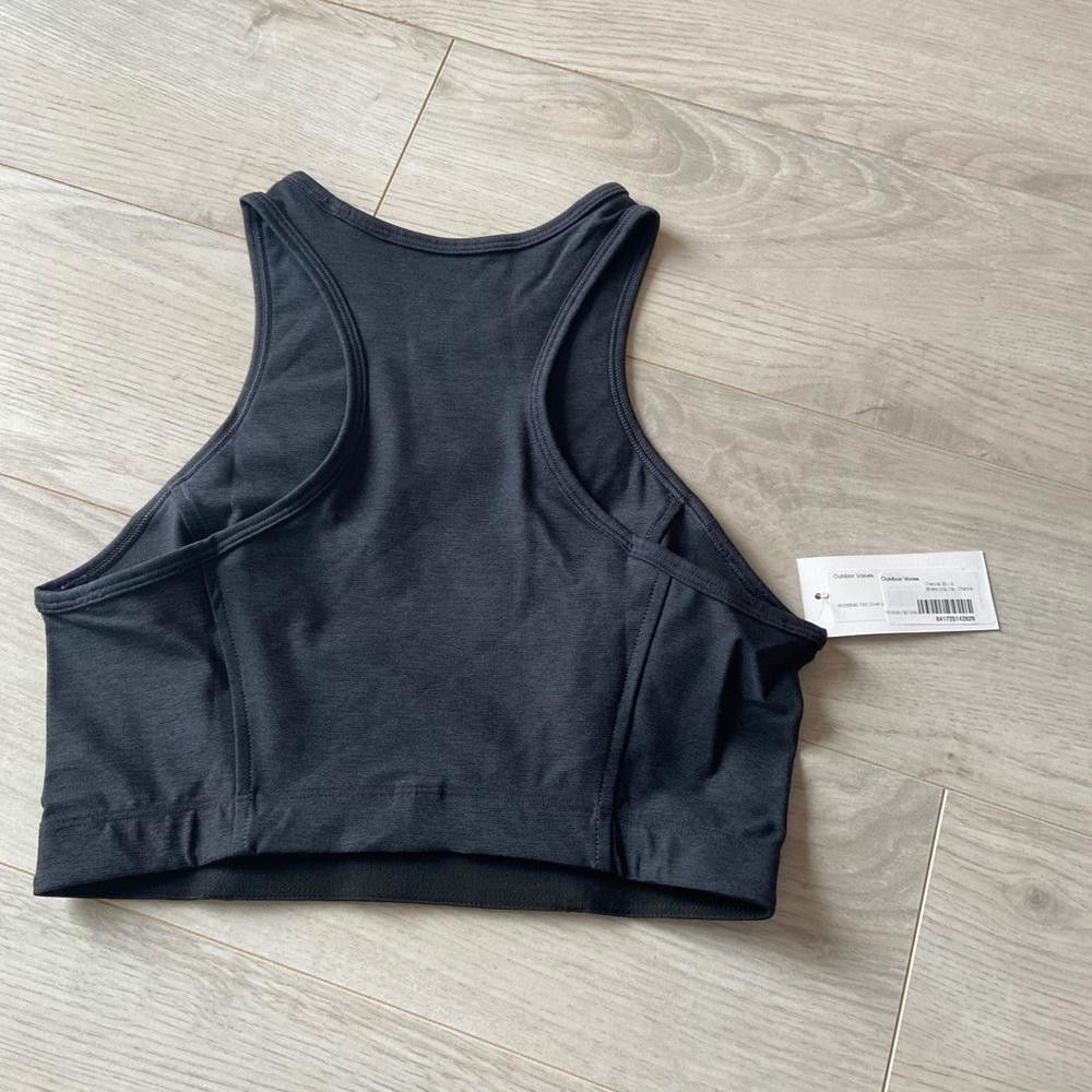Outdoor Voices Outdoor Voices Charcoal Black Athena Crop Top Size S / US 4 / IT 40 - 2 Thumbnail