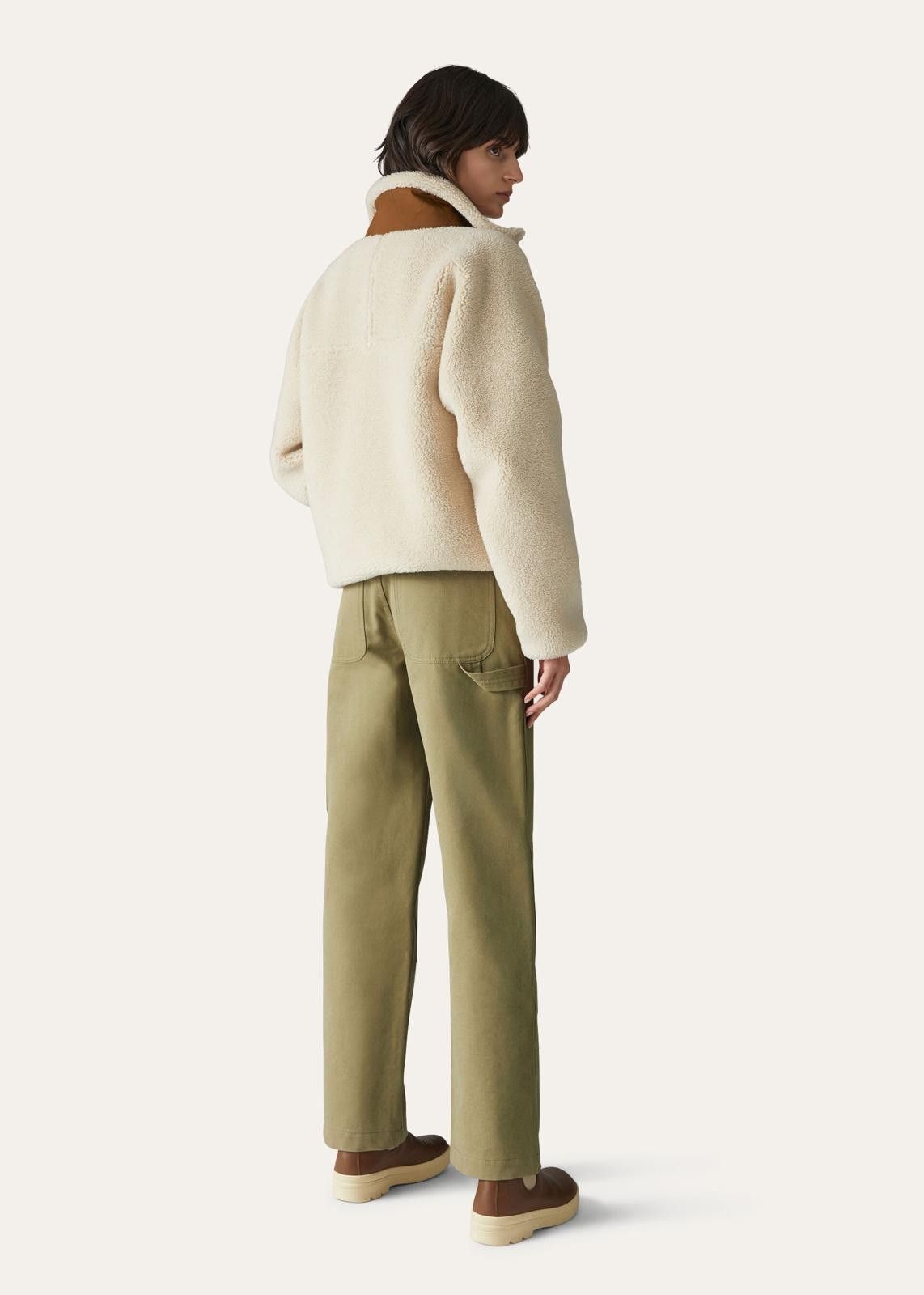 Loro Piana o1srvl11e0125 Hans Horsey Panama Pant in Khaki Size 30" / US 8 / IT 44 - 5 Thumbnail