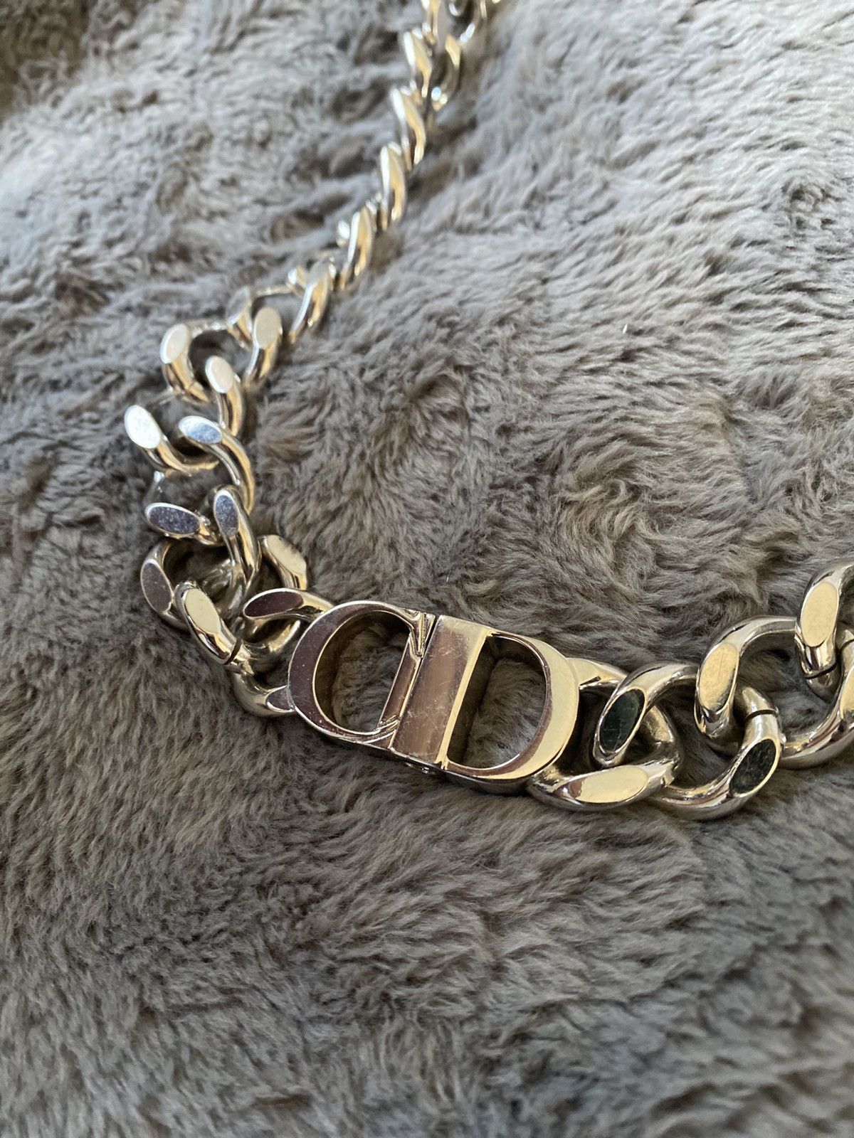 Dior Dior icon silver necklace Size ONE SIZE - 2 Thumbnail