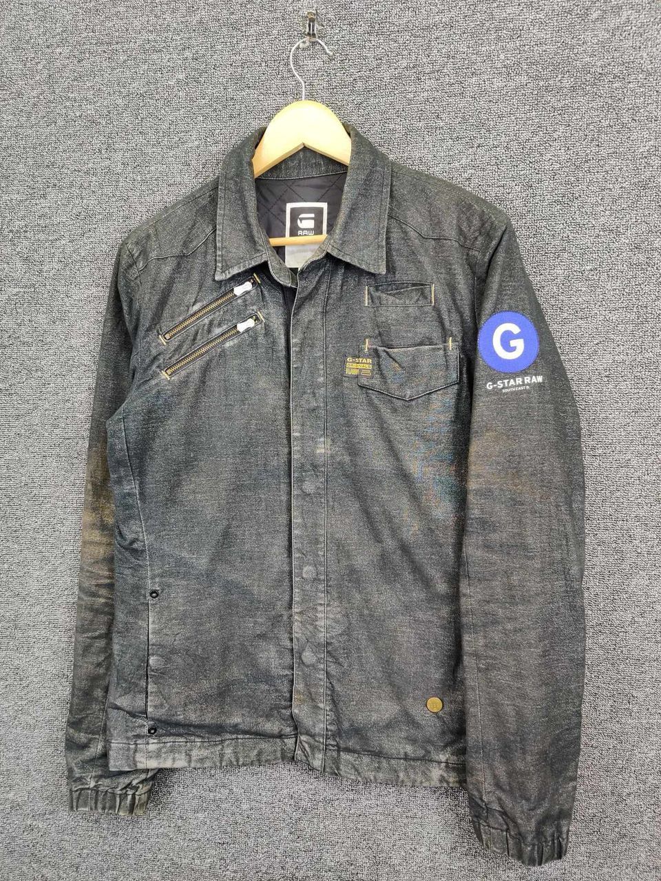 G-Star Vintage G Star Raw Denim 3301 Overshirt Jacket Size US M / EU 48-50 / 2 - 2 Thumbnail