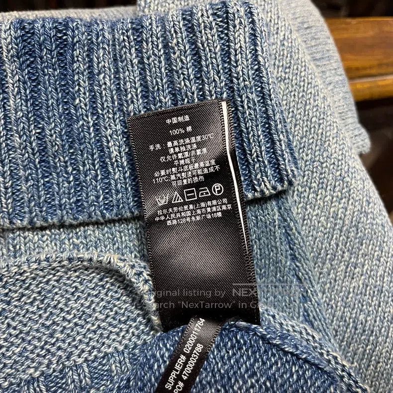 RRL Ralph Lauren RRL Ralph Lauren Navigators Deck Sailor Blue Dye Distresse Size US S / EU 44-46 / 1 - 5 Thumbnail