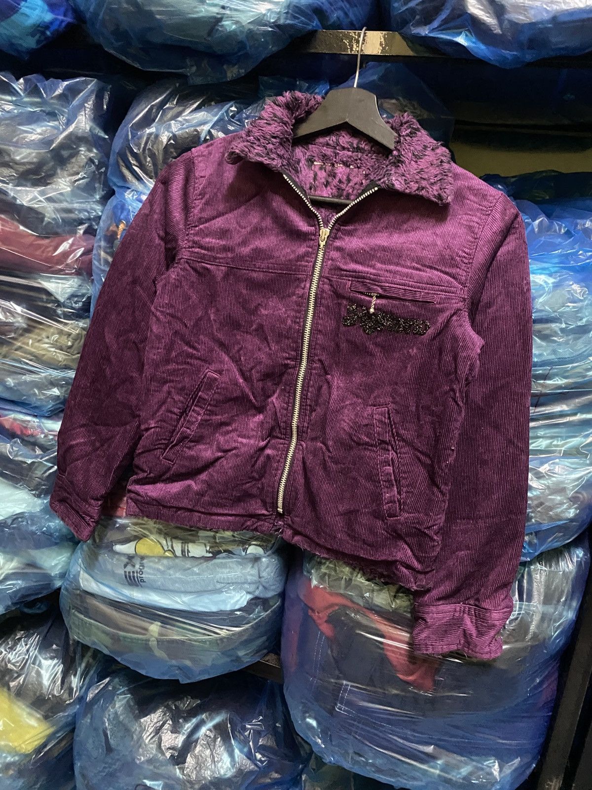 Hysteric Glamour VINTAGE HYSTERIC MINI CORDUROY JACKET MADE IN JAPAN Size US XXS / EU 40 - 3 Thumbnail