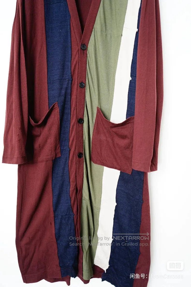 Yohji Yamamoto Yohji Yamamoto spliced shirt cardigan Size US M / EU 48-50 / 2 - 4 Thumbnail