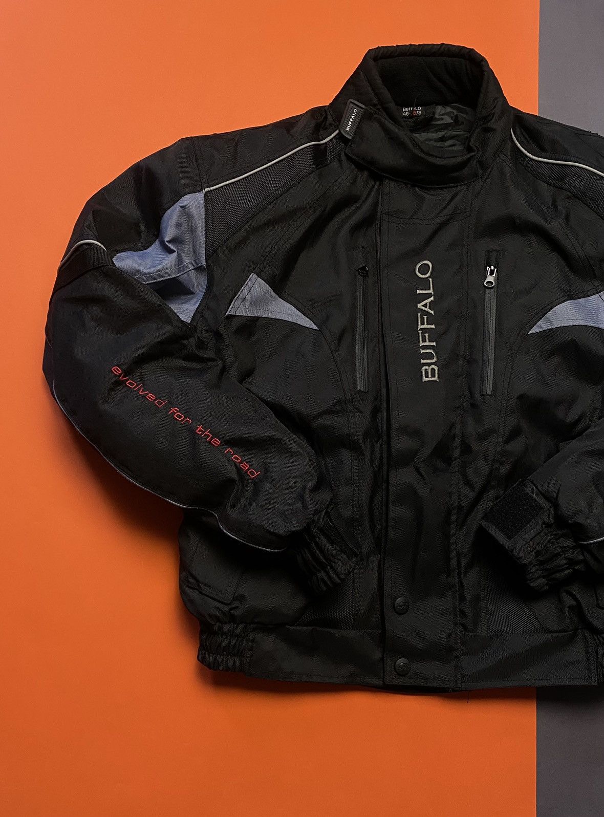 Vintage Buffalo Moto Racing Jacket Size US S / EU 44-46 / 1 - 3 Thumbnail