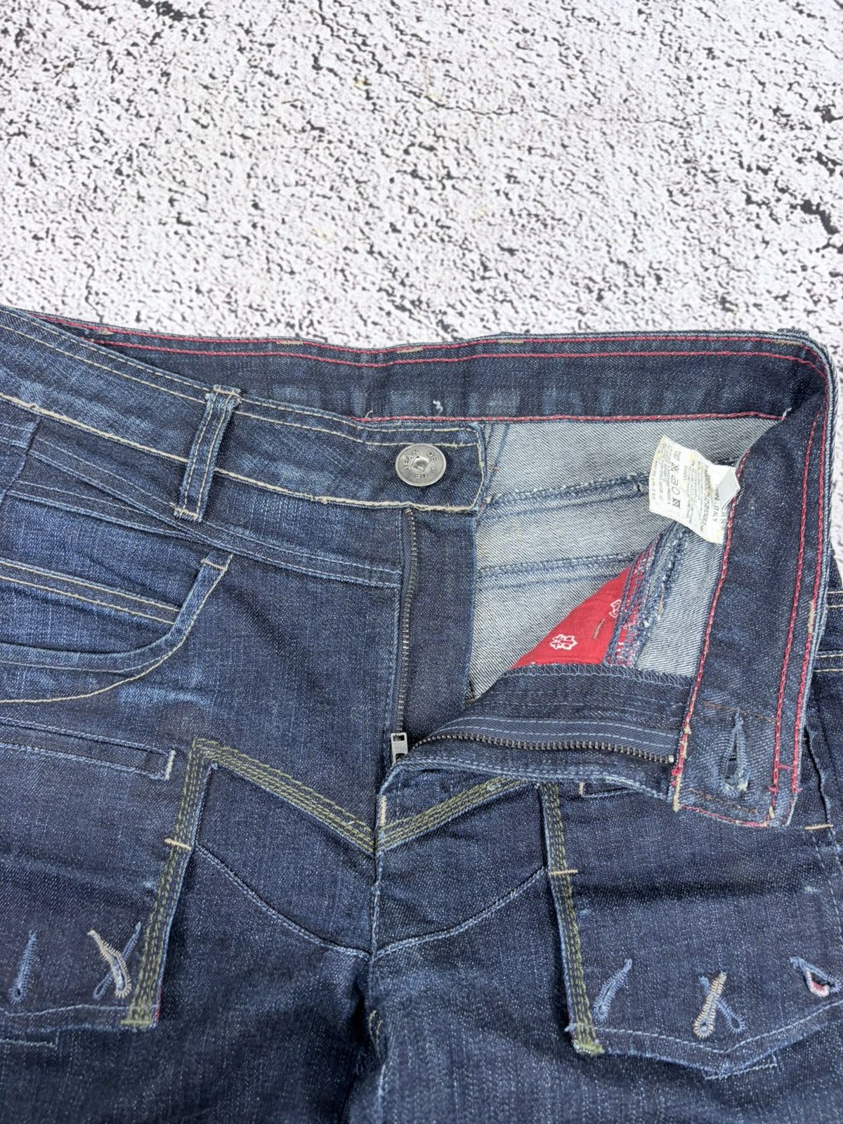 Marithe + Francois Girbaud Vintage Marithe Francois Girbaud Archival X-Pocket Jeans Size 27" / US 4 / IT 40 - 10 Thumbnail