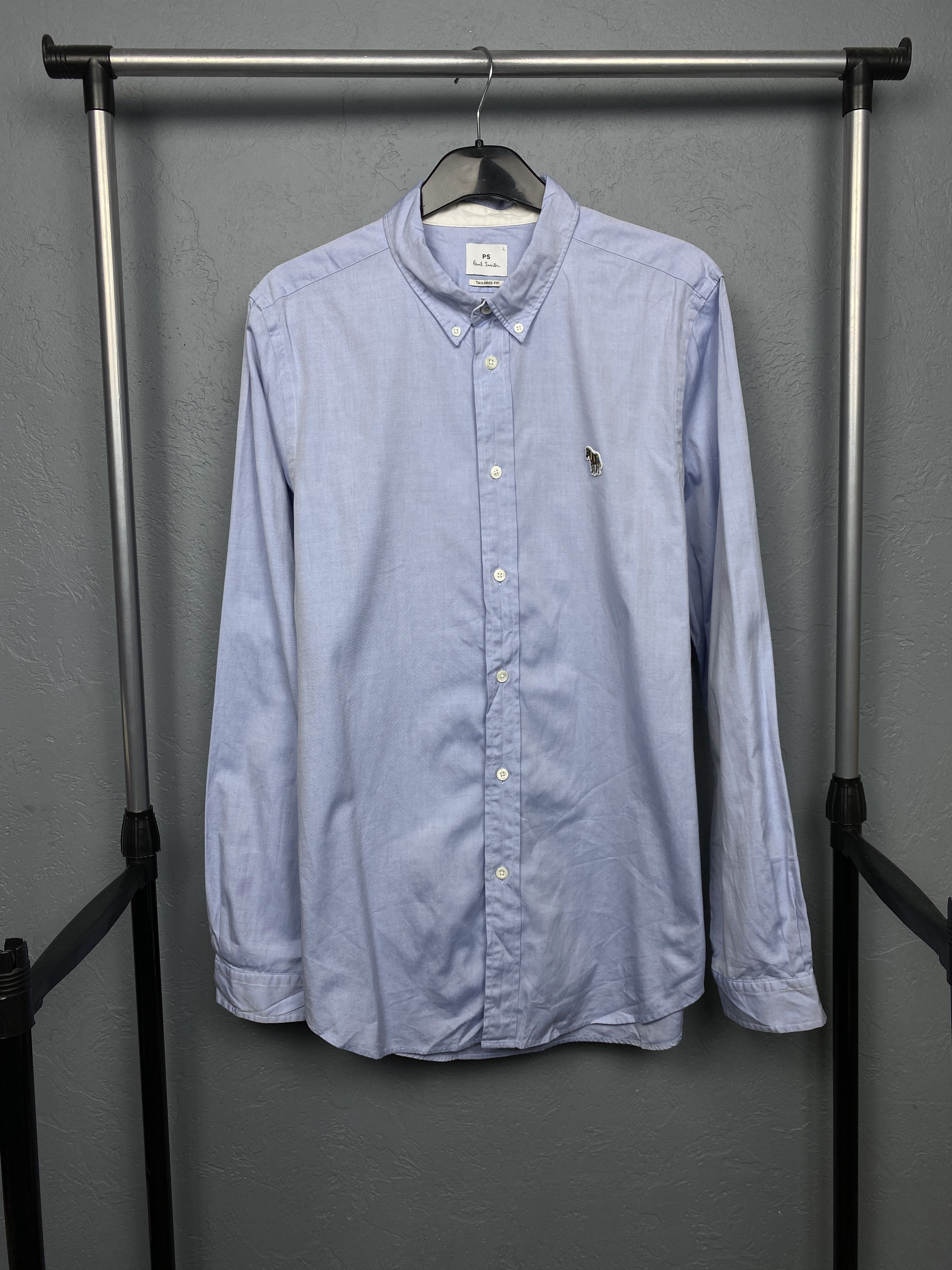 Paul Smith Paul Smith Vintage Mens Pony Long Sleeve Shirt Size US L / EU 52-54 / 3 - 1 Thumbnail