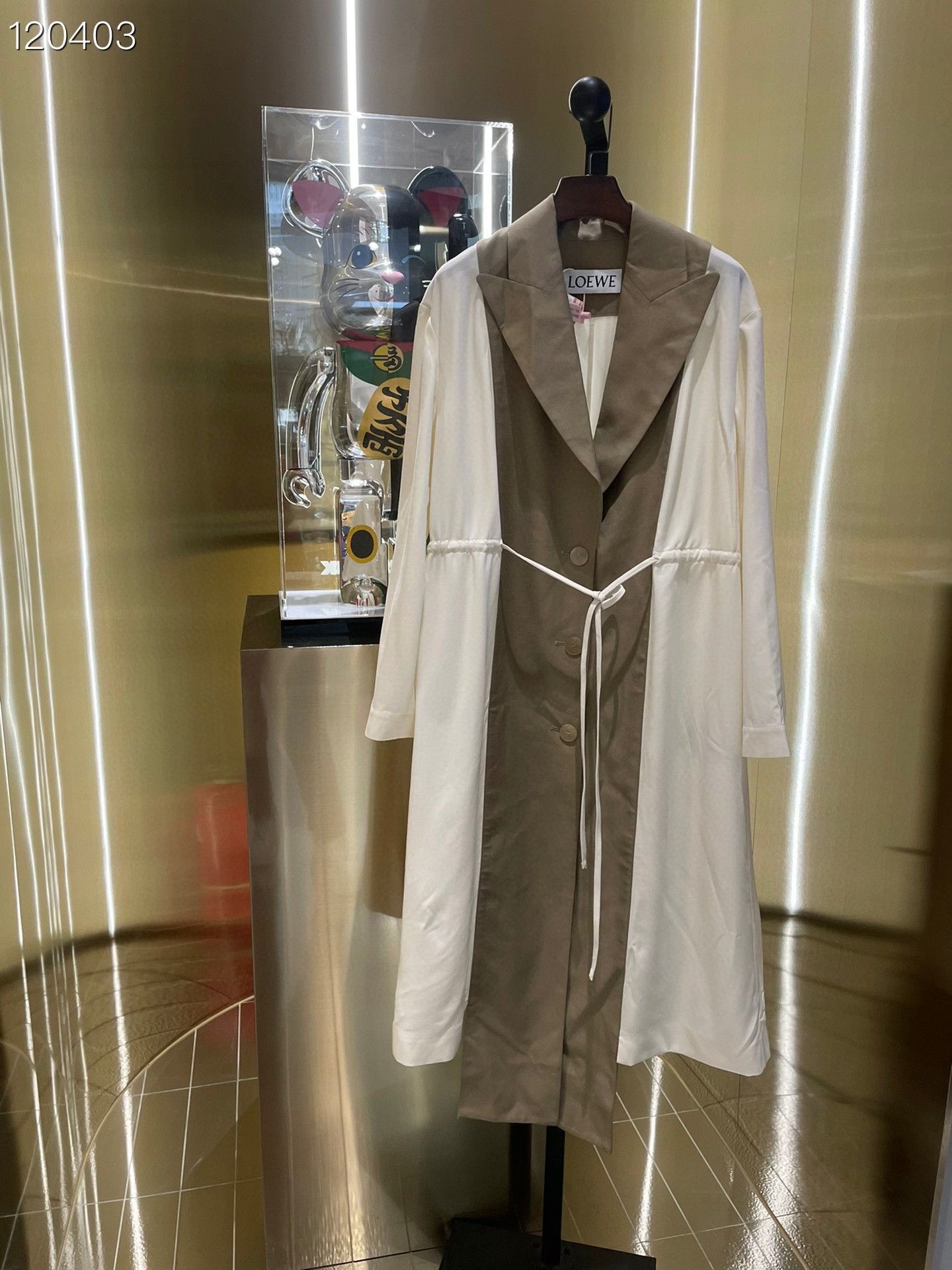 Loewe Loewe New Trench Coat 079548 v701 Size 34 Size XXS / US 00 / IT 34 - 1 Thumbnail