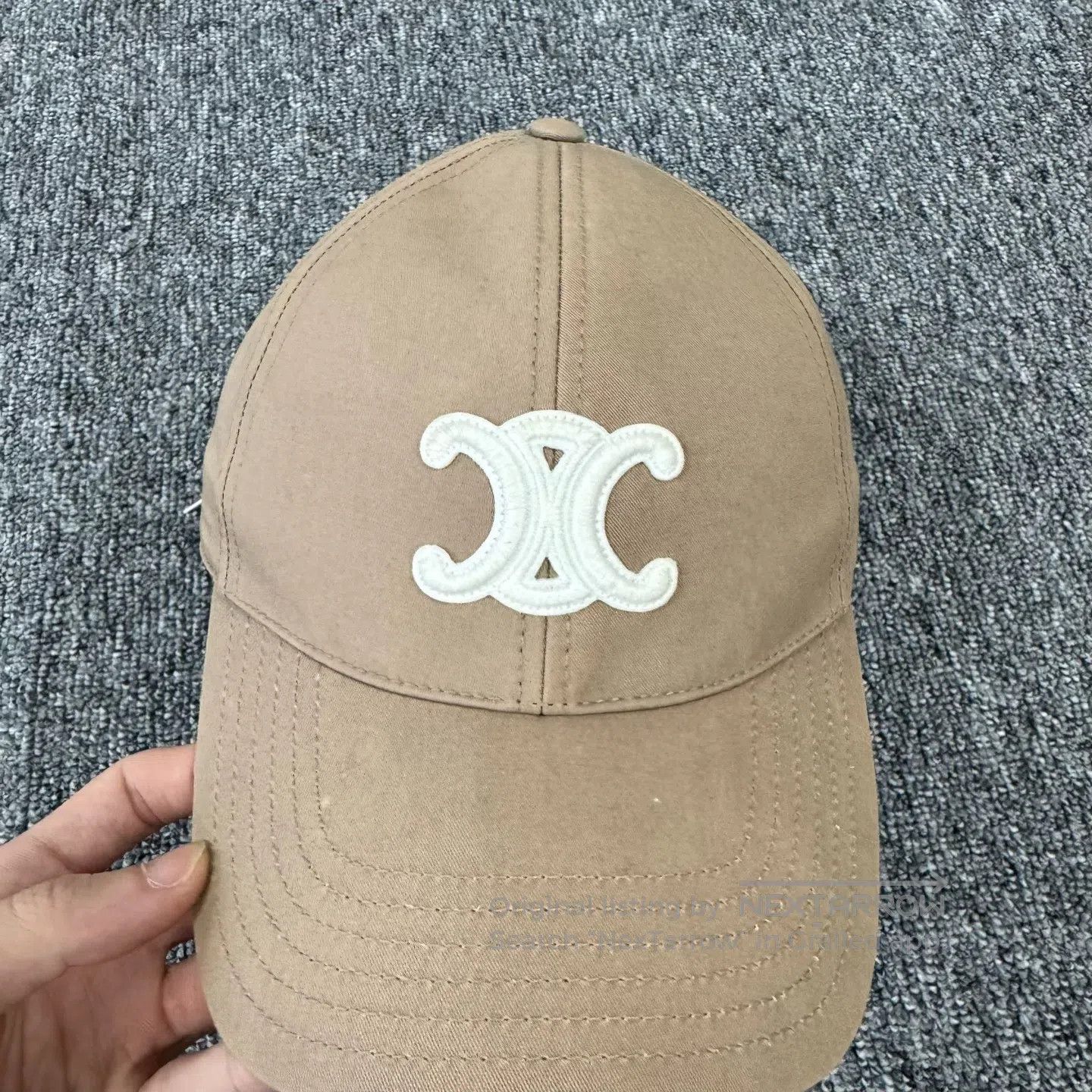Celine CELINE Arc de Triomphe Baseball Cap| Size ONE SIZE - 3 Thumbnail
