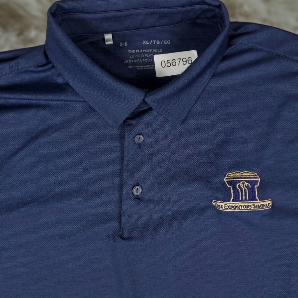 Under Armour Under Armour Polo Shirt Mens XL Blue Golf Casual Short Sleeve Polo Shirt Size US XL / EU 56 / 4 - 1 Thumbnail