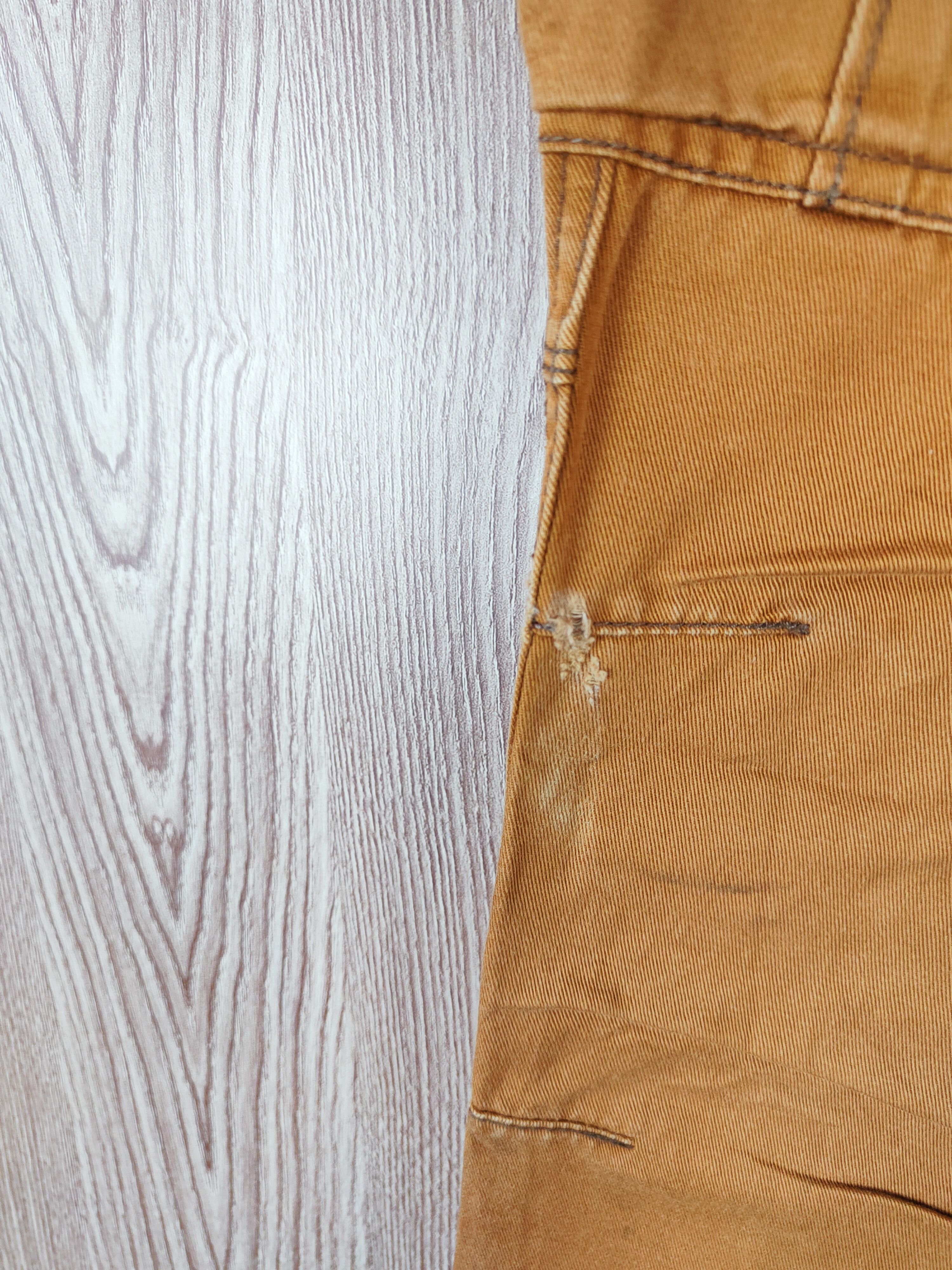 Japanese Brand Burtle Dark Orange Multipocket Tactical Cargo Pants #W240 Size US 30 / EU 46 - 3 Thumbnail