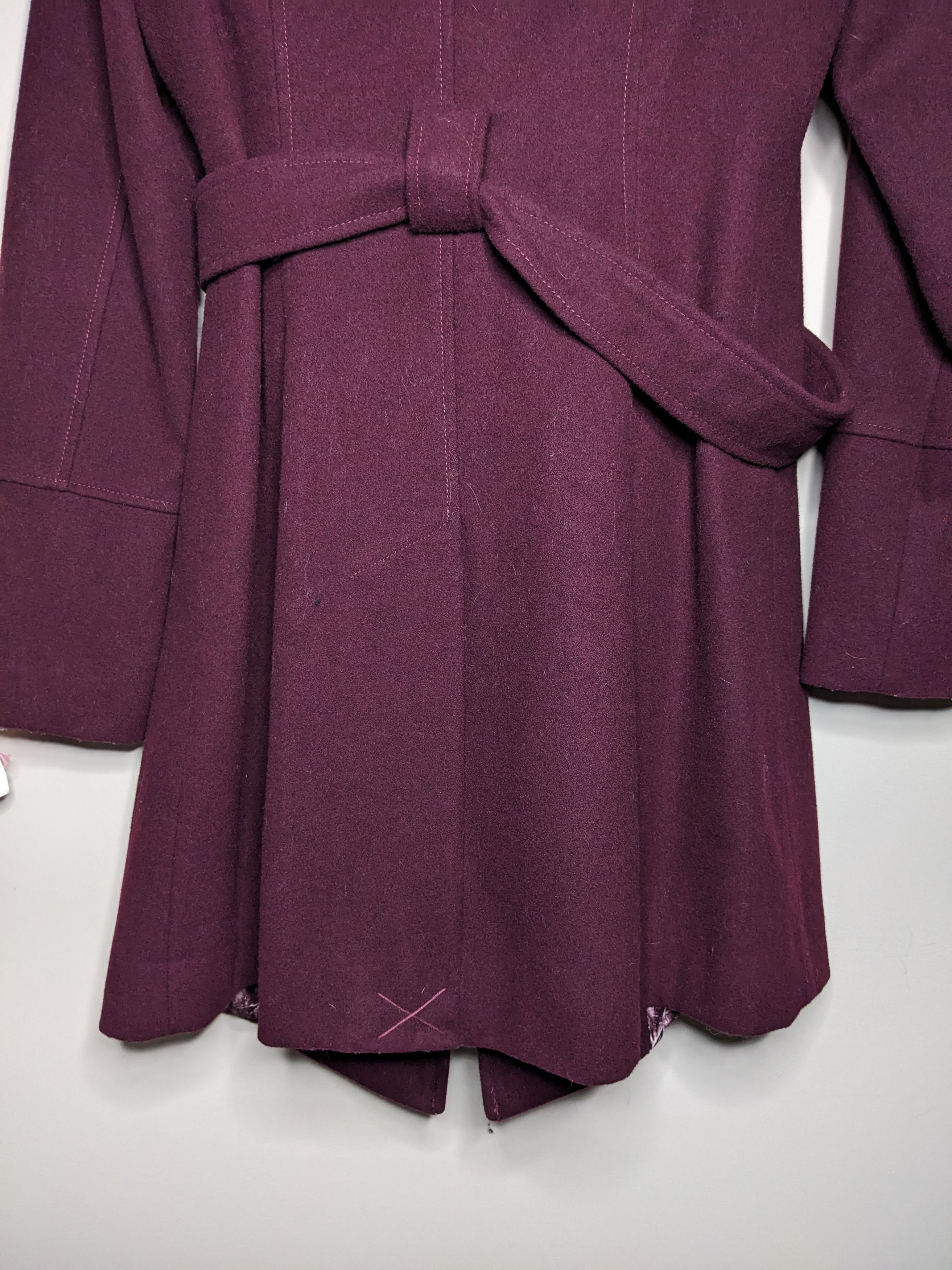 Guess Guess Belted Asymmetrical Wool Walker Trench Coat Sz Medium Size M / US 6-8 / IT 42-44 - 5 Thumbnail