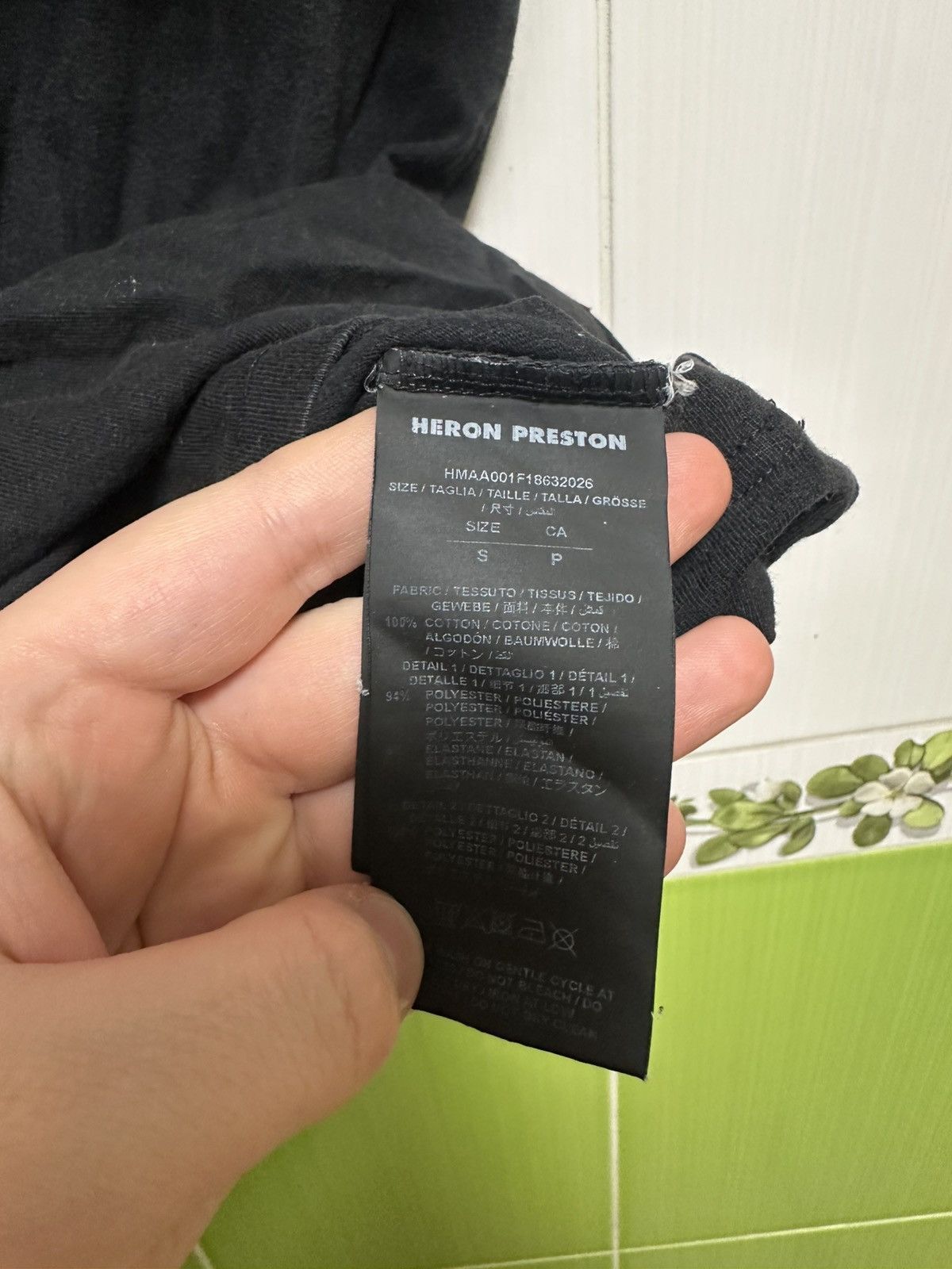 Heron Preston Heron Preston "Influencer All City" Men's shirt size S Size US S / EU 44-46 / 1 - 7 Thumbnail