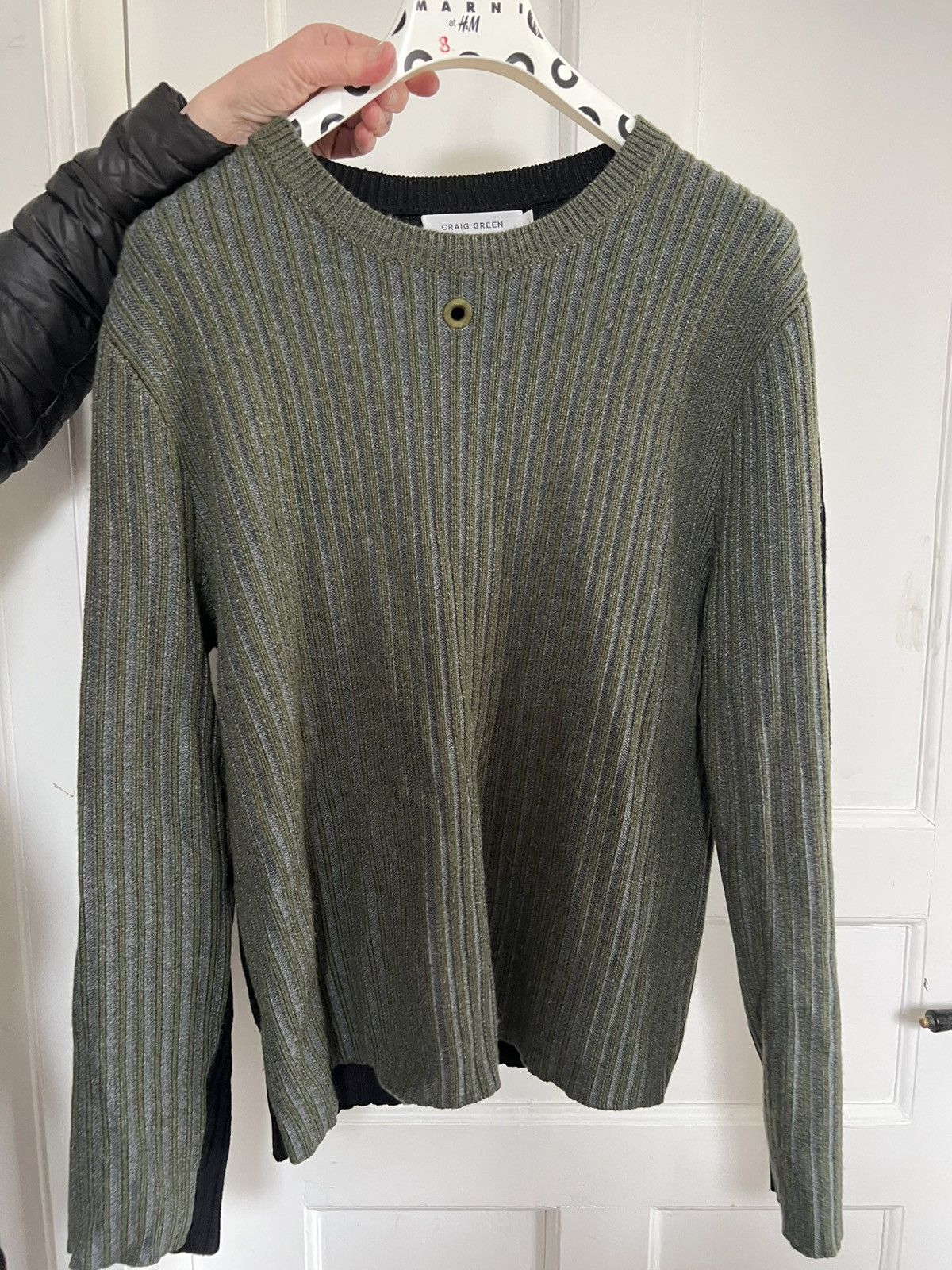 Craig Green Black/Green Knitwear Size US M / EU 48-50 / 2 - 1 Thumbnail