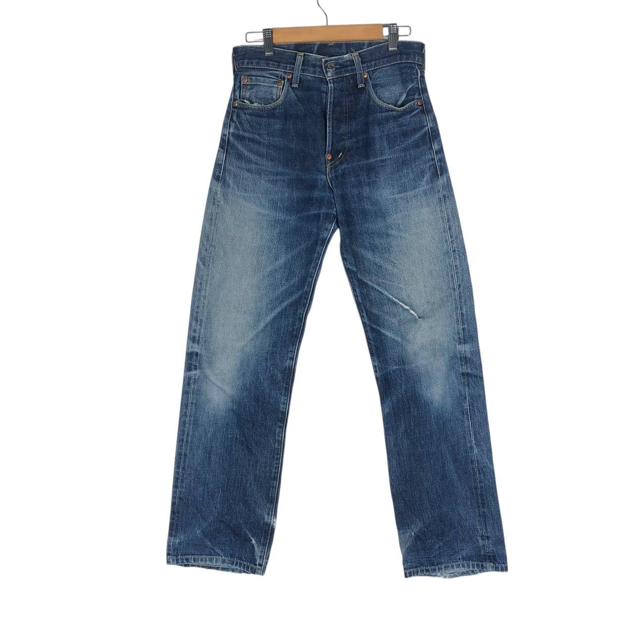 Levi's Vintage Clothing Vtg Levi's 702 Big E Cinch- Back Redline Selvedge Jean Size US 28 / EU 44 - 1 Thumbnail