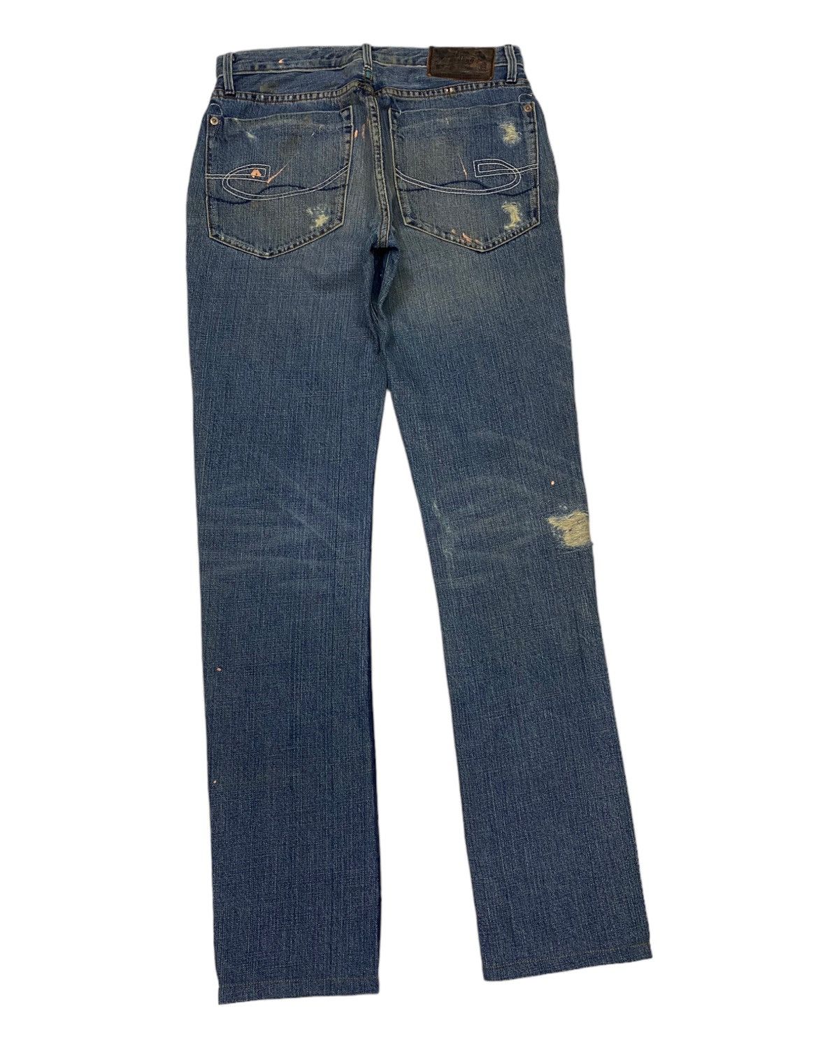 If Six Was Nine 🔥CHIP & PEPPER PATCHWORK DISTRESSED DENIM JEANS Size 30" / US 8 / IT 44 - 6 Thumbnail