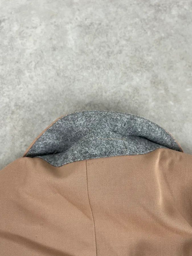 Maison Margiela Maison Margiela H&M Beige Contemporary Blazer Jacket Size 44R - 10 Thumbnail