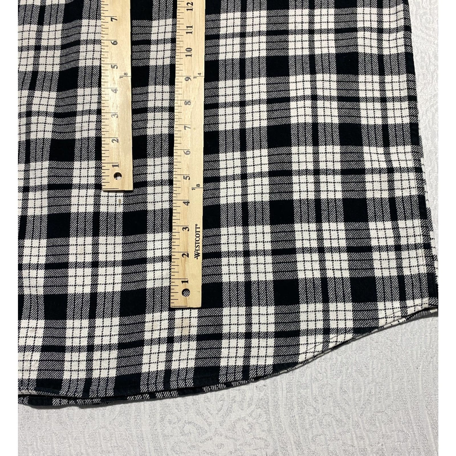 Vintage Anchorage Expedition Flannel Shirt Mens 2XL Black Plaid Long Sleeve Outdoor Workwear Shirt Size US XXL / EU 58 / 5 - 7 Thumbnail