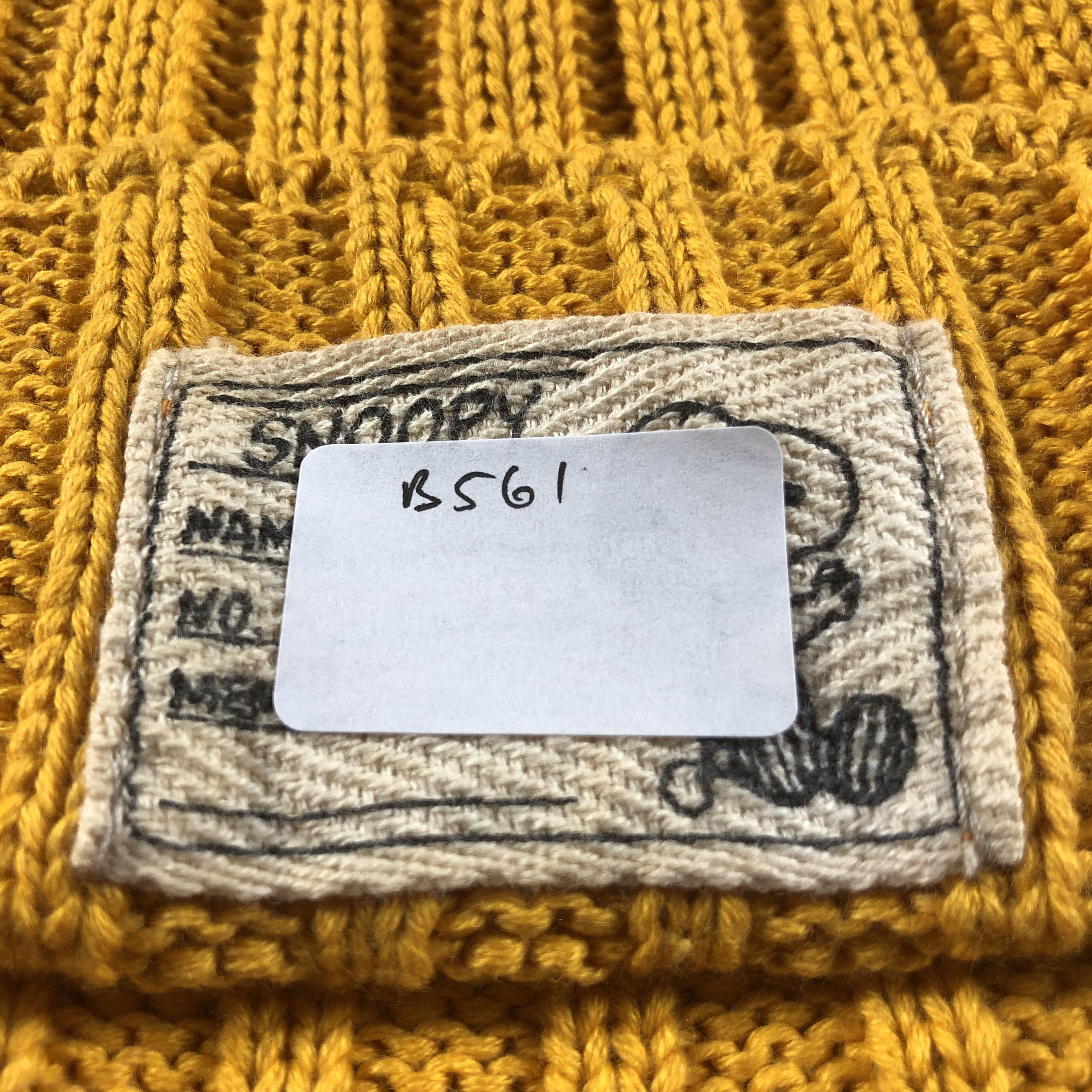 Peanuts Peanuts Snoopy Knit Beanie Snowcap Snow Hat B561 Size ONE SIZE - 7 Thumbnail