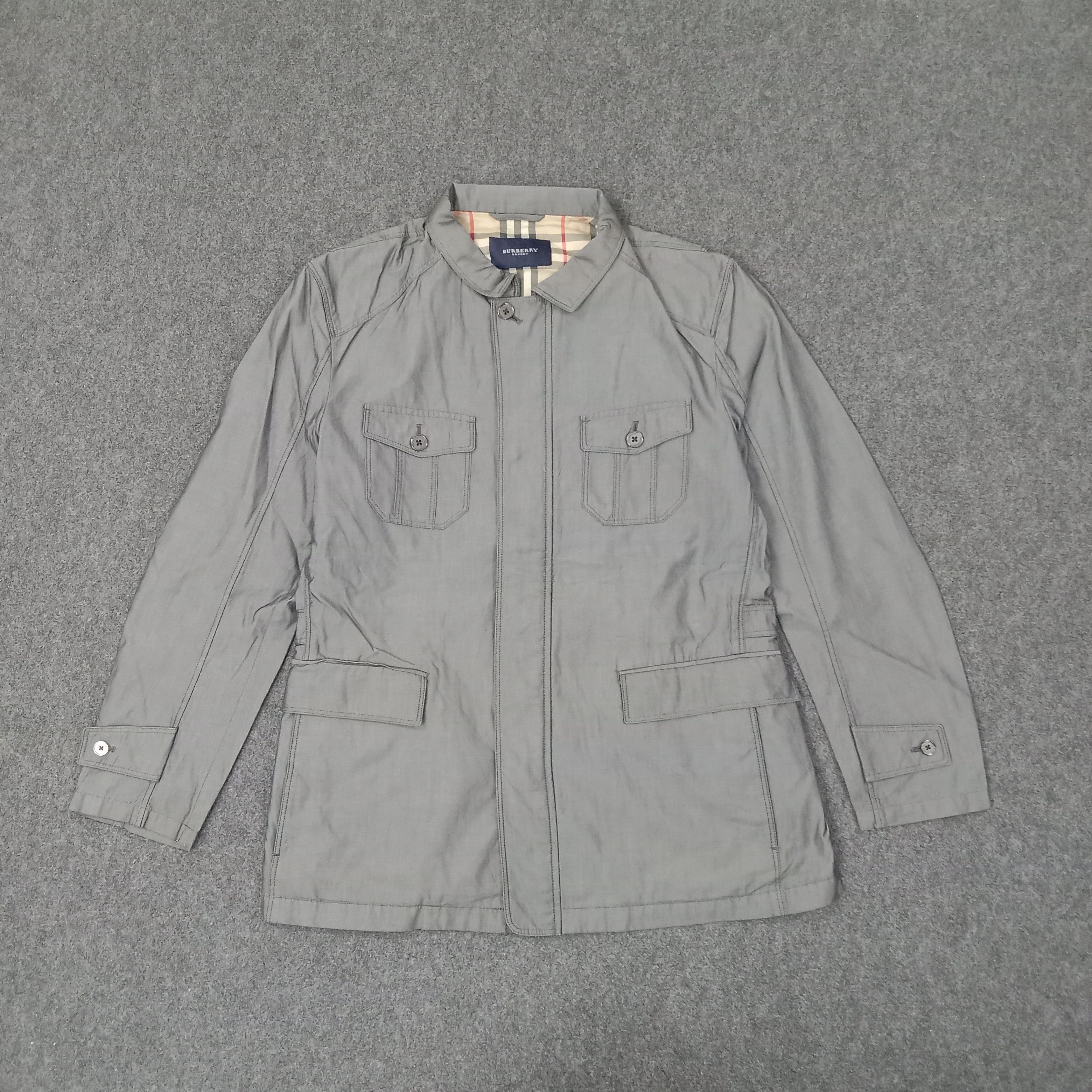 Burberry Burberry London Nova Check Designer Jacket C224N9 Size US M / EU 48-50 / 2 - 3 Thumbnail