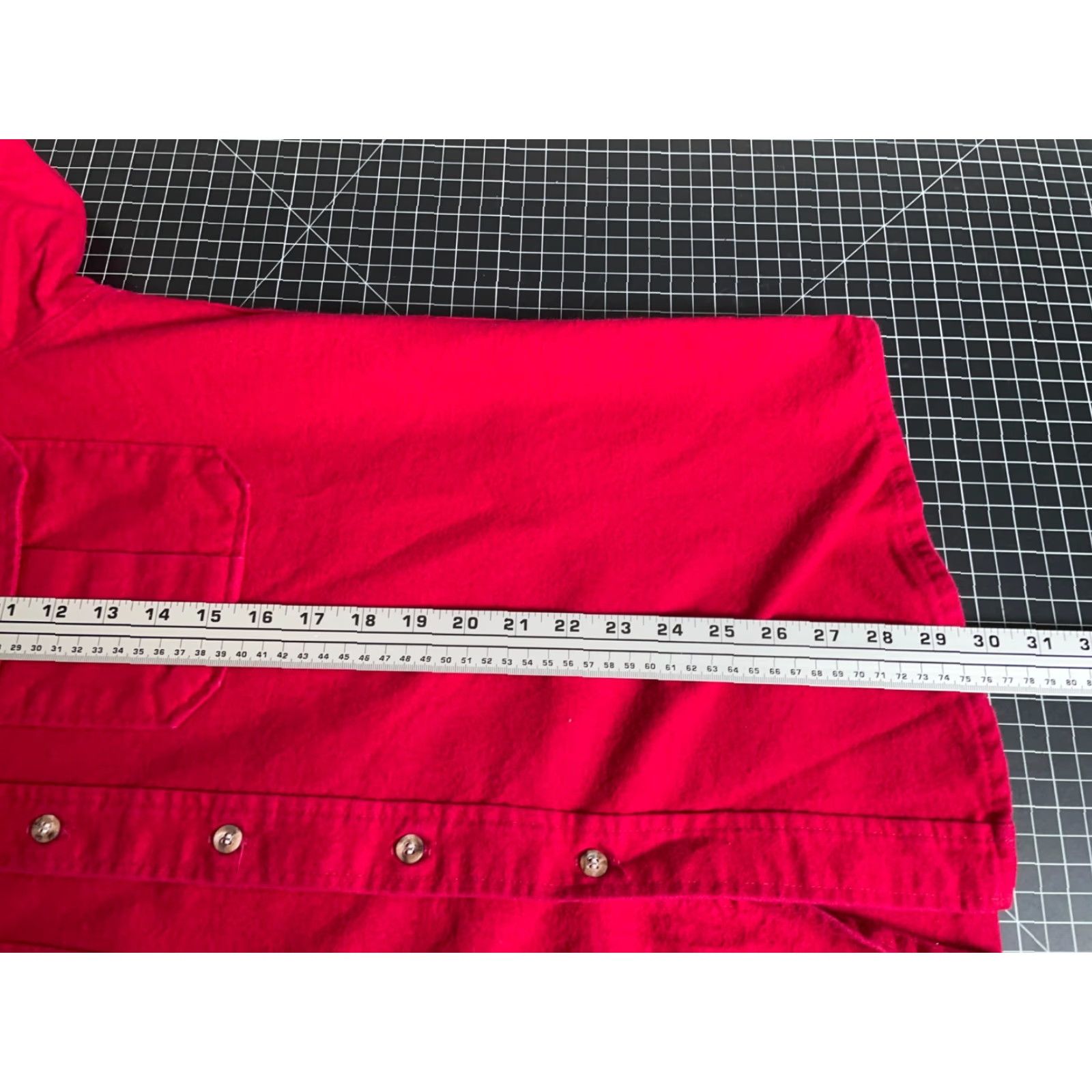 Vintage VINTAGE Five Brothers Chamois Flannel Shirt Mens XL Red Heavyweight Workwear Button-Up Long Sleeve Collared 90s Grunge Retro Size US XL / EU 56 / 4 - 6 Thumbnail