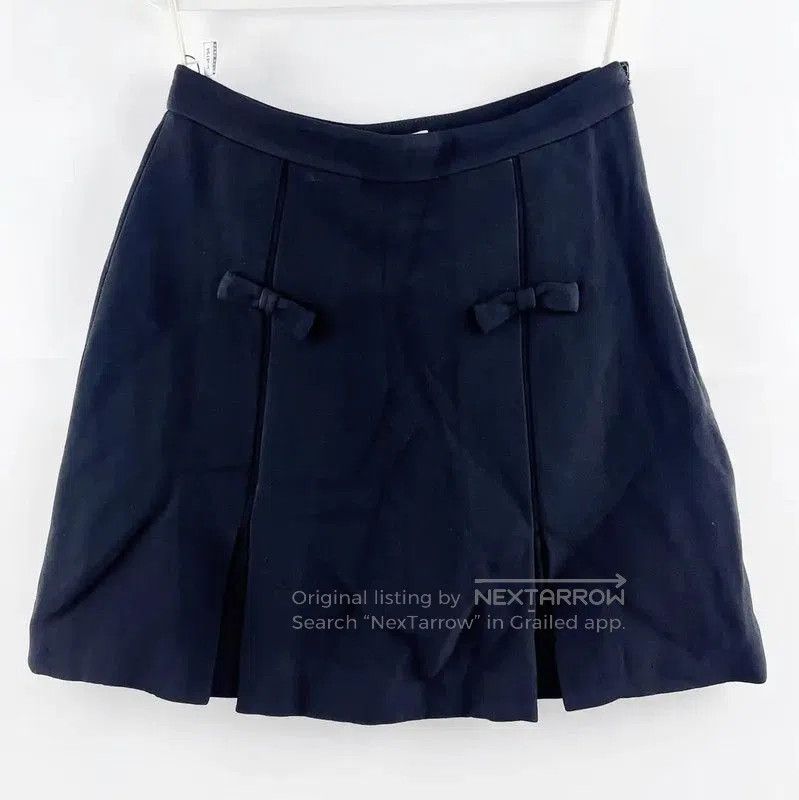 Miu Miu Miu Miu Black Women's Skirt . Size 26" / US 2 / IT 38 - 1 Thumbnail