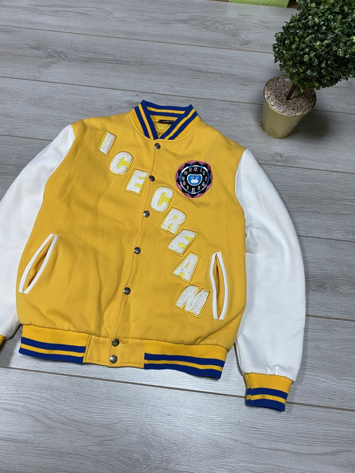 Icecream Ice Cream vintage Cone Varsity Jacket volumetric logo Size US S / EU 44-46 / 1 - 2 Thumbnail