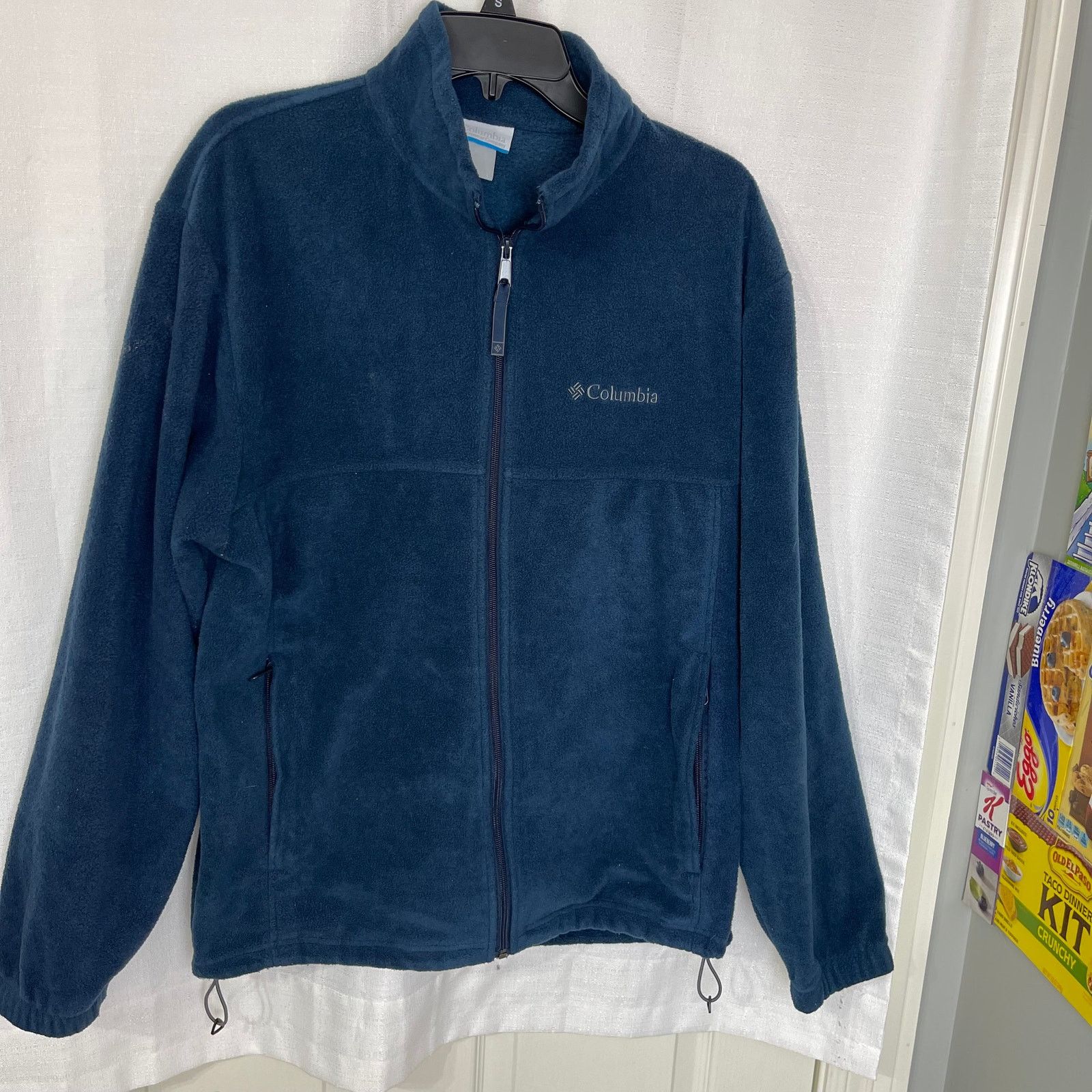 Columbia Columbia Men's Full Zip Navy Blue Fleece Jacket, L Size US L / EU 52-54 / 3 - 2 Thumbnail