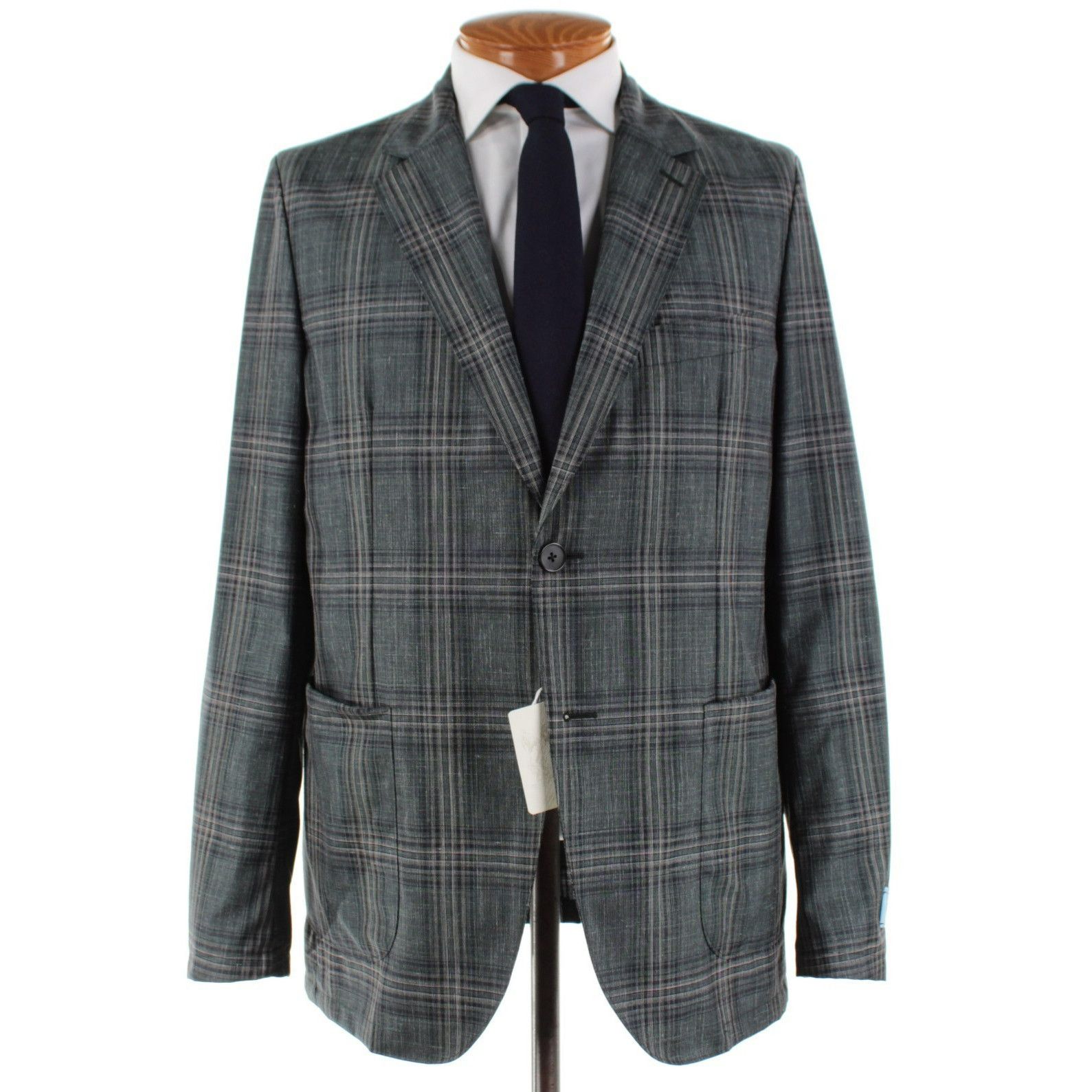 Belvest New with tags Sport Coat Size 46 Long US in Green