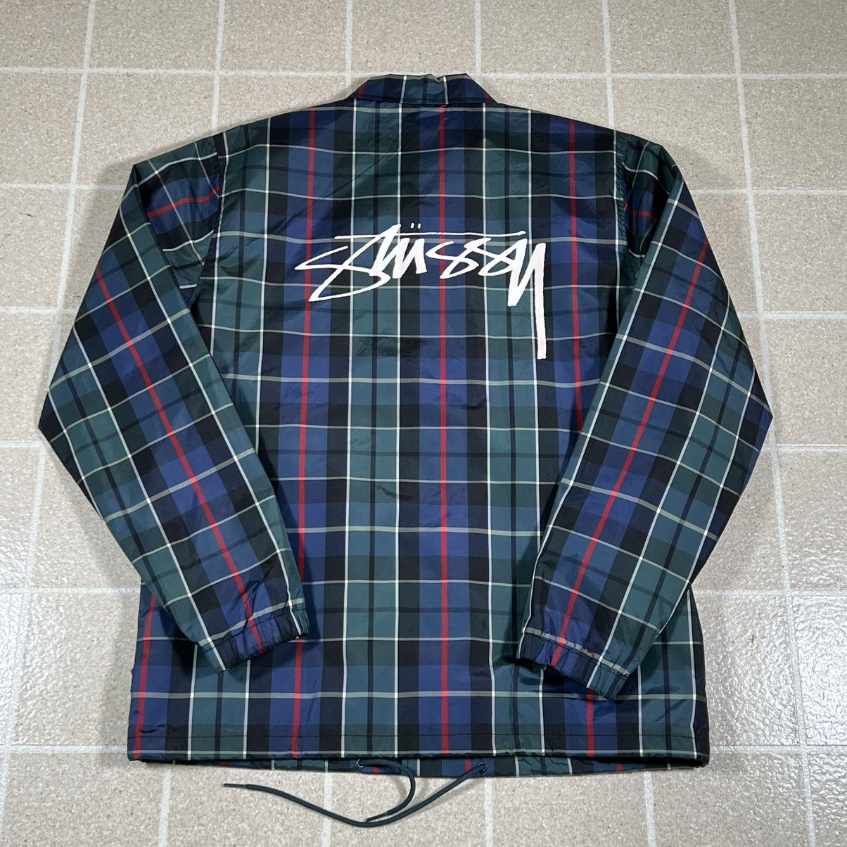 Stussy Woolrich Plaid Workshirt | Grailed