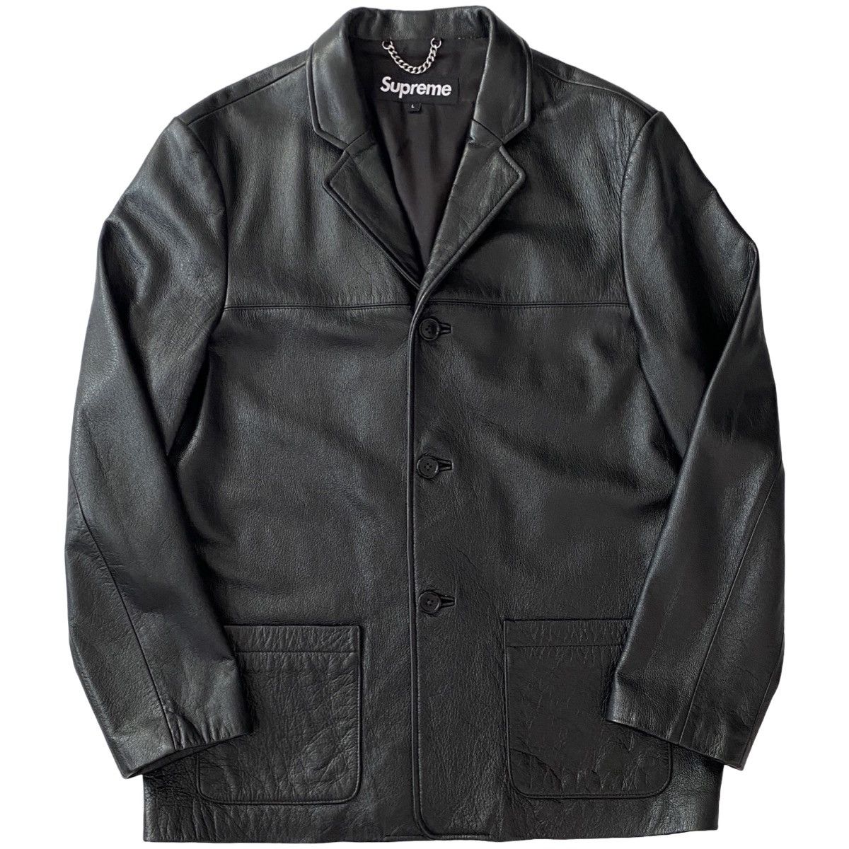 Supreme Supreme Car Coat Leather Jacket | Grailed