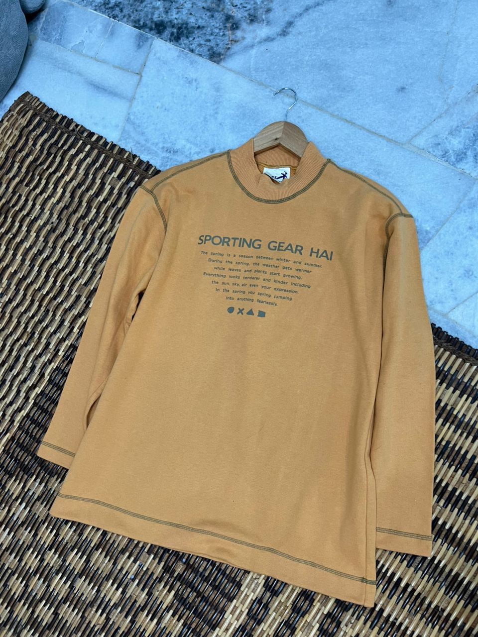 Hai Sporting Gear Vintage Hai Sporting Gear Long Sleeve Shirt Size US M / EU 48-50 / 2 - 2 Thumbnail
