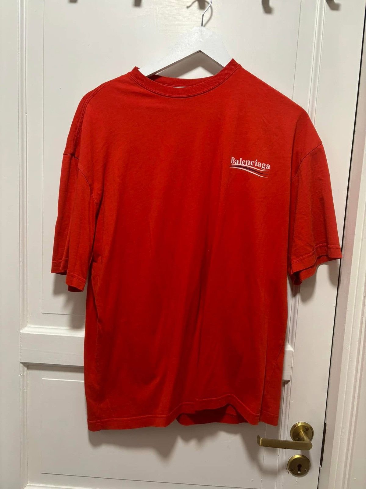 Balenciaga Logo tee Size US M / EU 48-50 / 2 - 4 Thumbnail