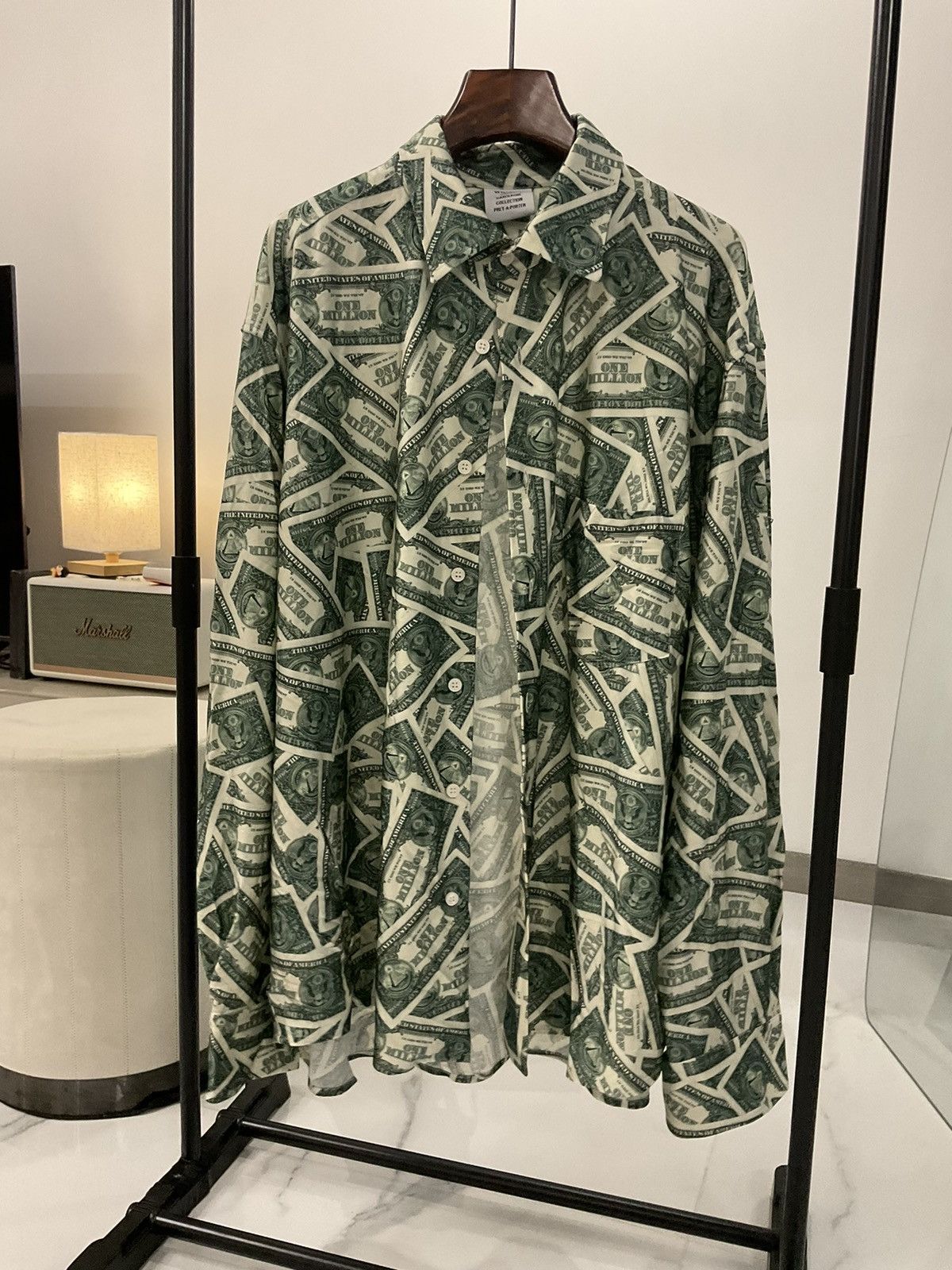 Vetements Vetements million dollars shirt Size US S / EU 44-46 / 1 - 2 Thumbnail
