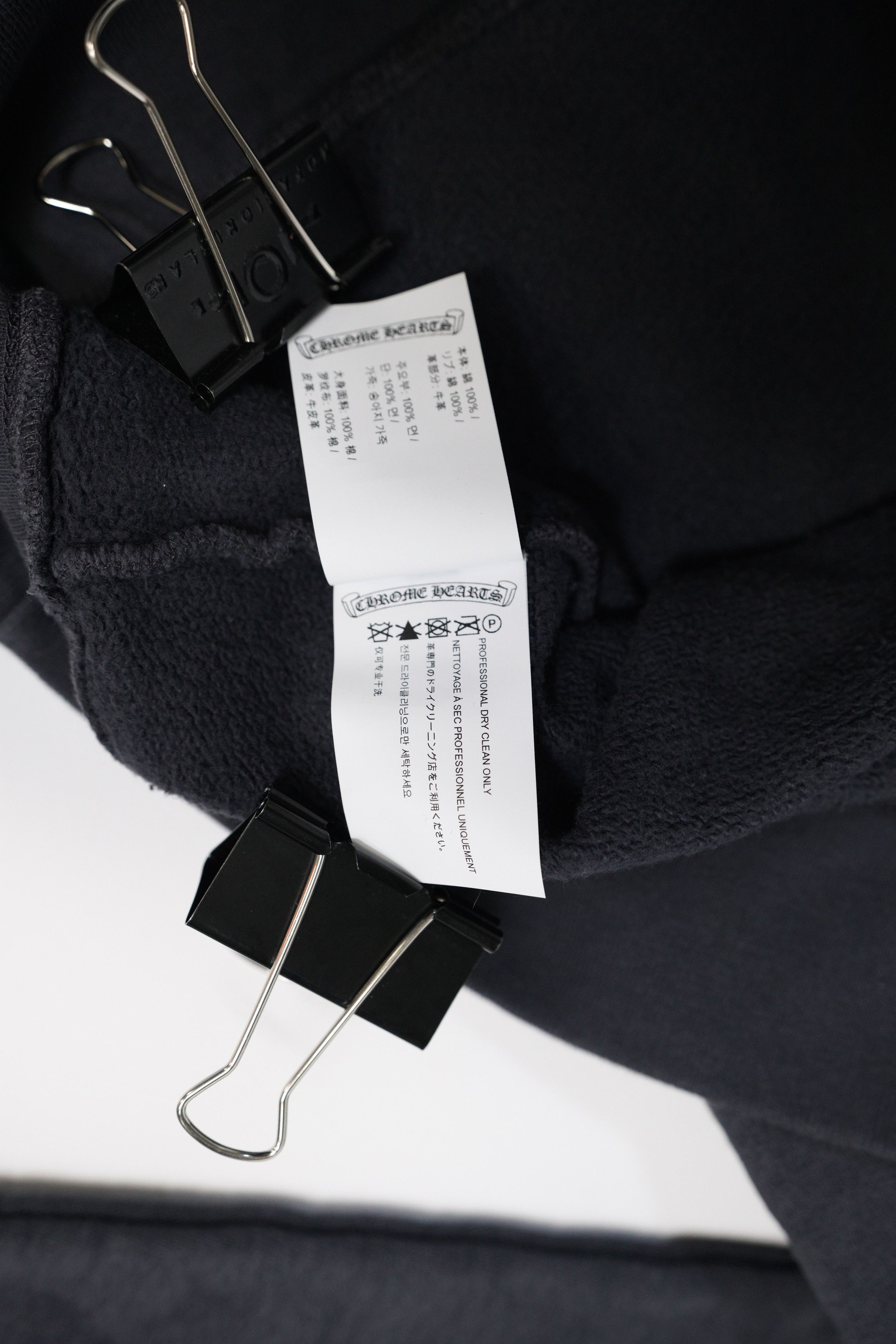 Chrome Hearts Chrome Hearts Navy & Blue Triple Cross Patch Hoodie Size US M / EU 48-50 / 2 - 7 Thumbnail
