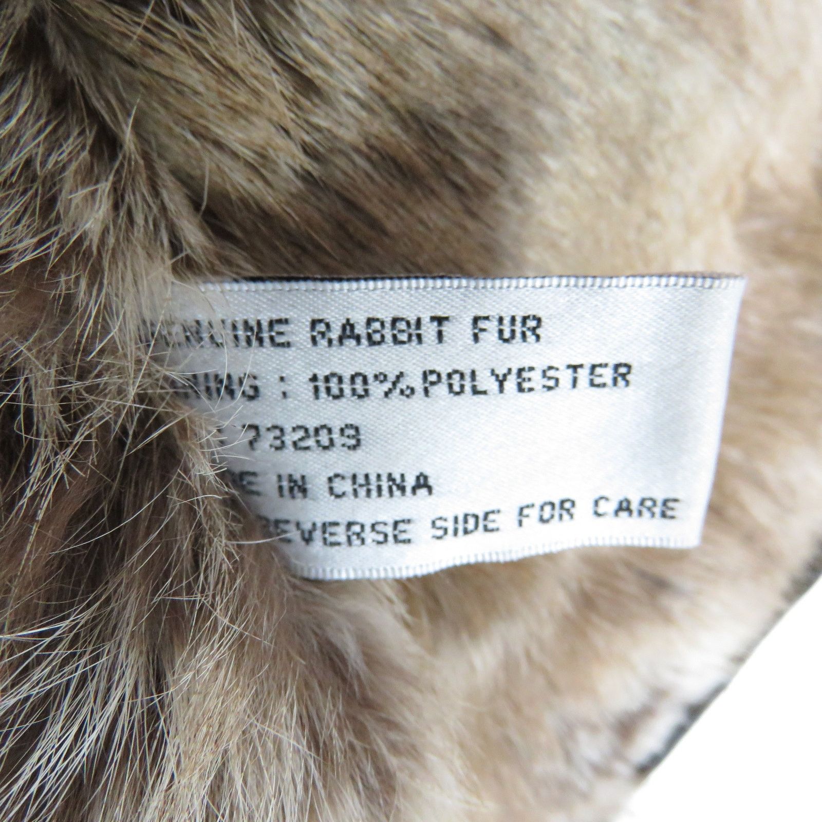 Vintage 1990s Vintage Rabbit Fur Jean Jacket Denim Jacket Large Size L / US 10 / IT 46 - 7 Thumbnail