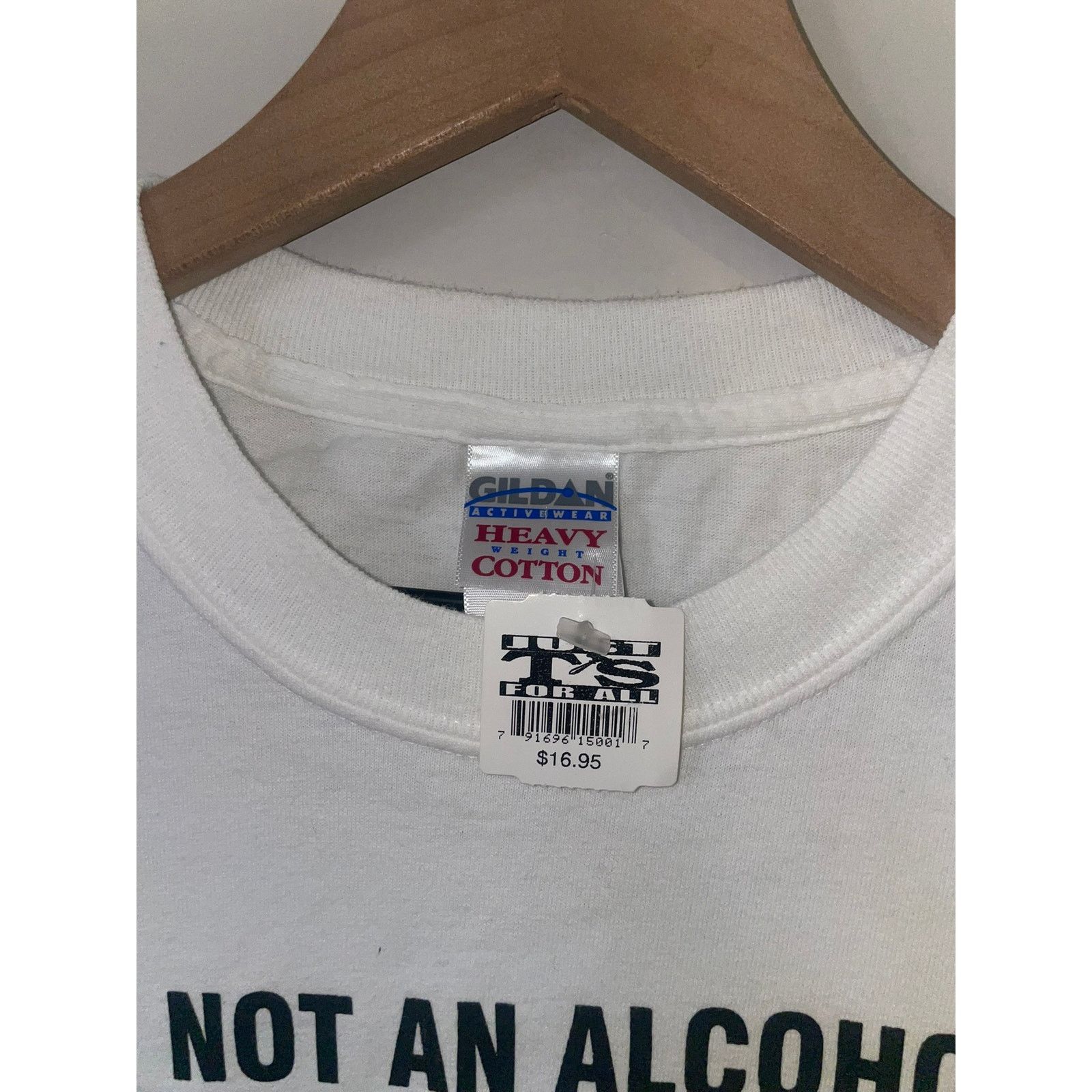 Gildan Y2K I'm A Drunk Not An Alcoholic Humor Joke Shirt 2000s S Size US S / EU 44-46 / 1 - 5 Thumbnail