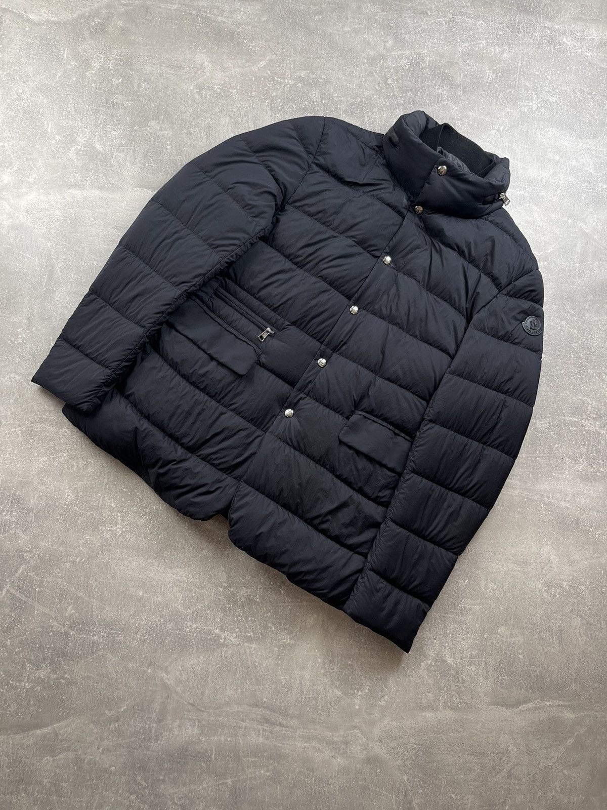 Moncler Moncler Melimoyu Women’s Quilted Premium Down Jacket Black Size M / US 6-8 / IT 42-44 - 2 Thumbnail