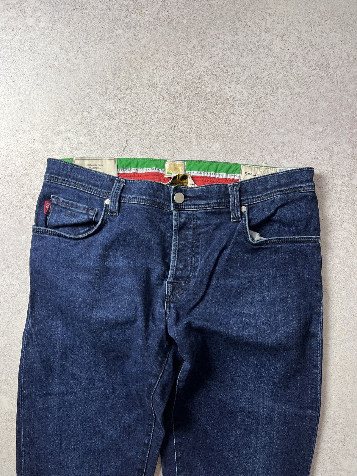 Other SARTORIA TRAMAROSSA hand made Italy Luxury Jeans Denim Size US 36 / EU 52 - 3 Thumbnail
