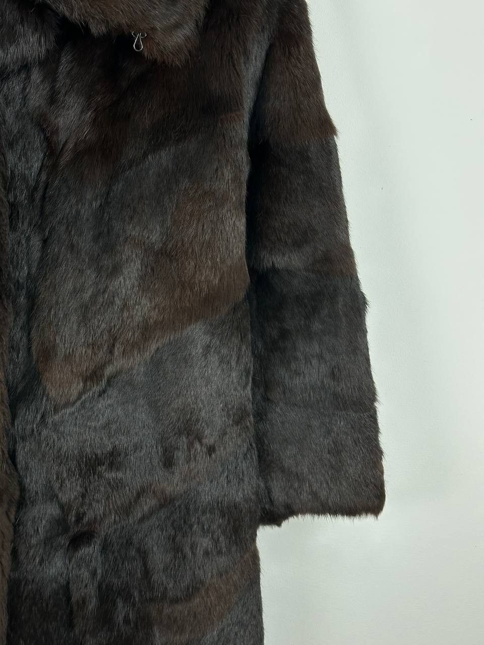 Vintage Vintage Brown Real Fur Long Coat Size M / US 6-8 / IT 42-44 - 6 Thumbnail