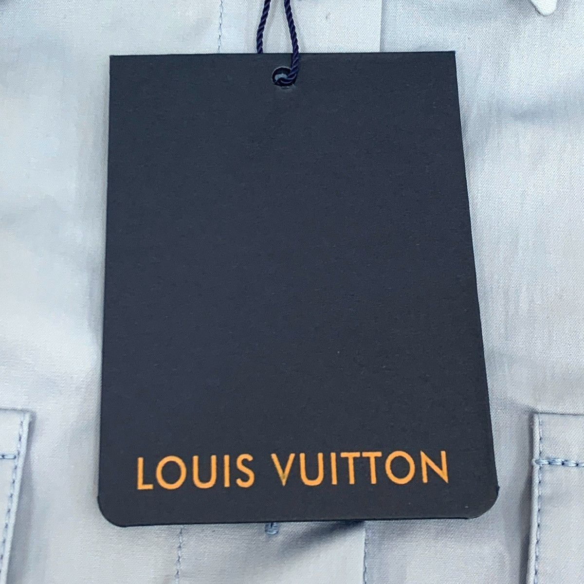 Louis Vuitton Louis Vuitton 24 Style Blue Cotton Long Sleeve Shirt K26WX Size US S / EU 44-46 / 1 - 8 Thumbnail