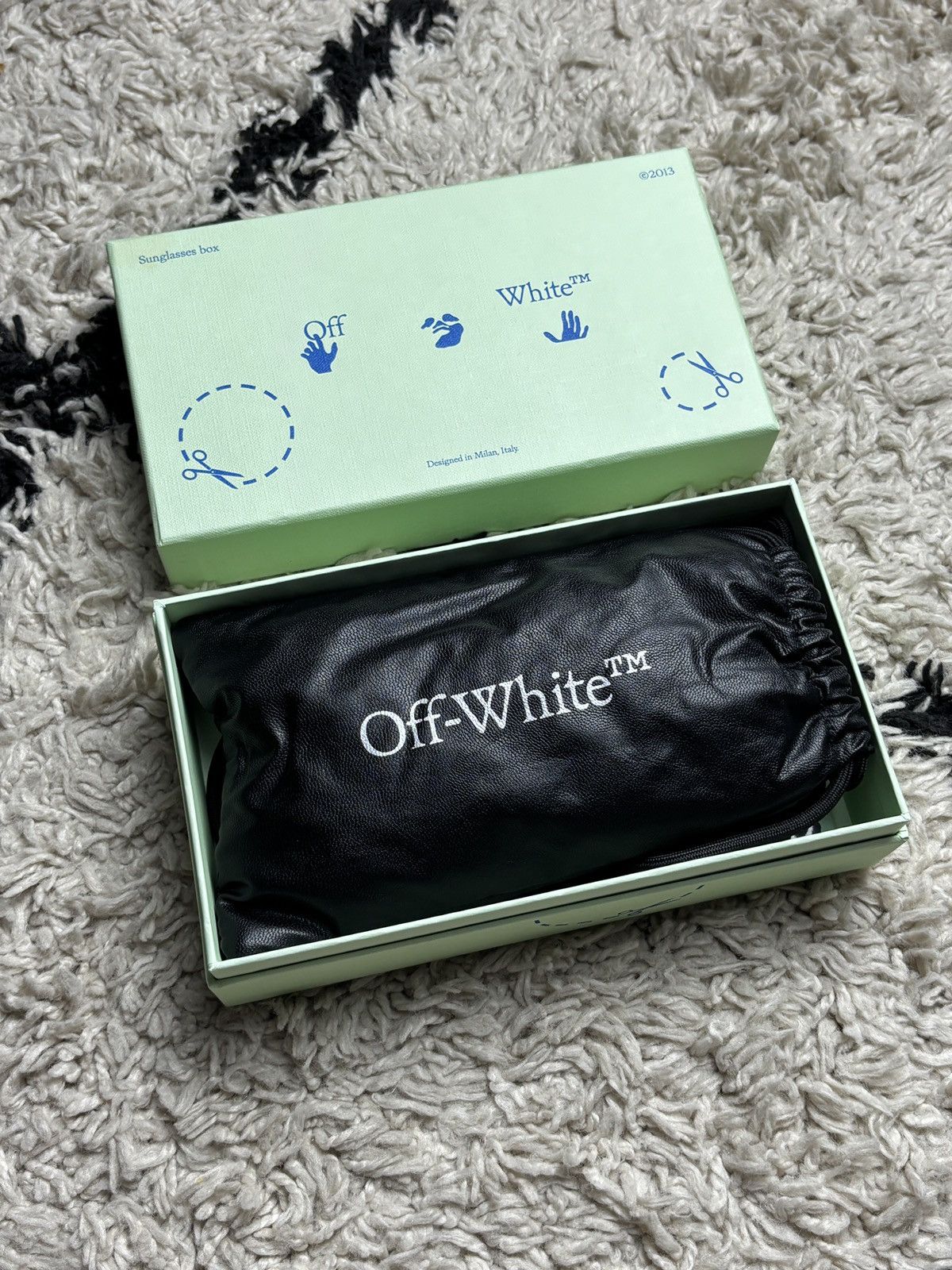 Off-White Off-White Marble Boston Sunglasses Unisex Virgil Rare Size ONE SIZE - 8 Thumbnail