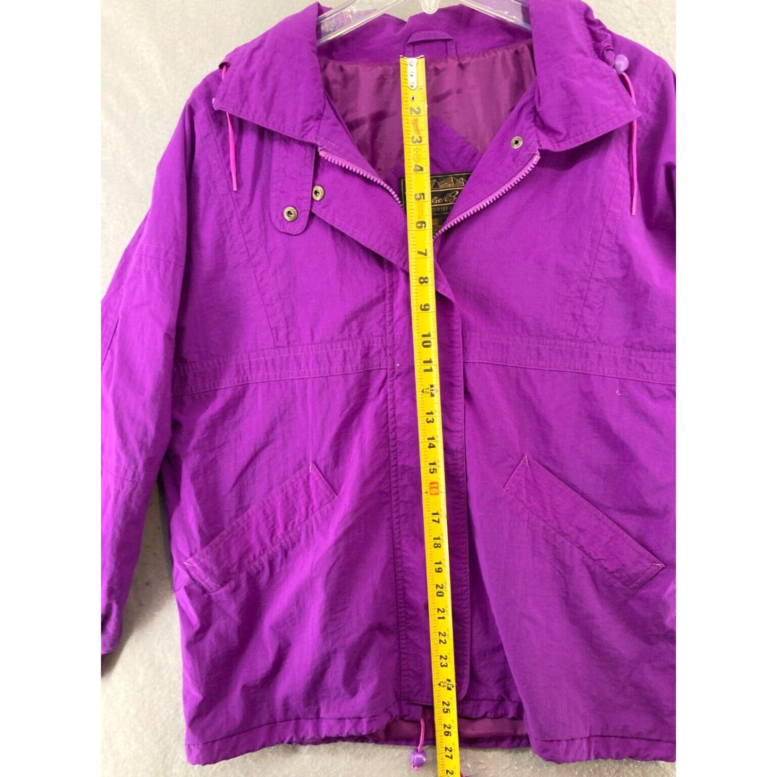 Eddie Bauer VINTAGE Eddie Bauer Windbreaker Jacket Womens M Purple Softshell Lightweight 90s Size M / US 6-8 / IT 42-44 - 3 Thumbnail